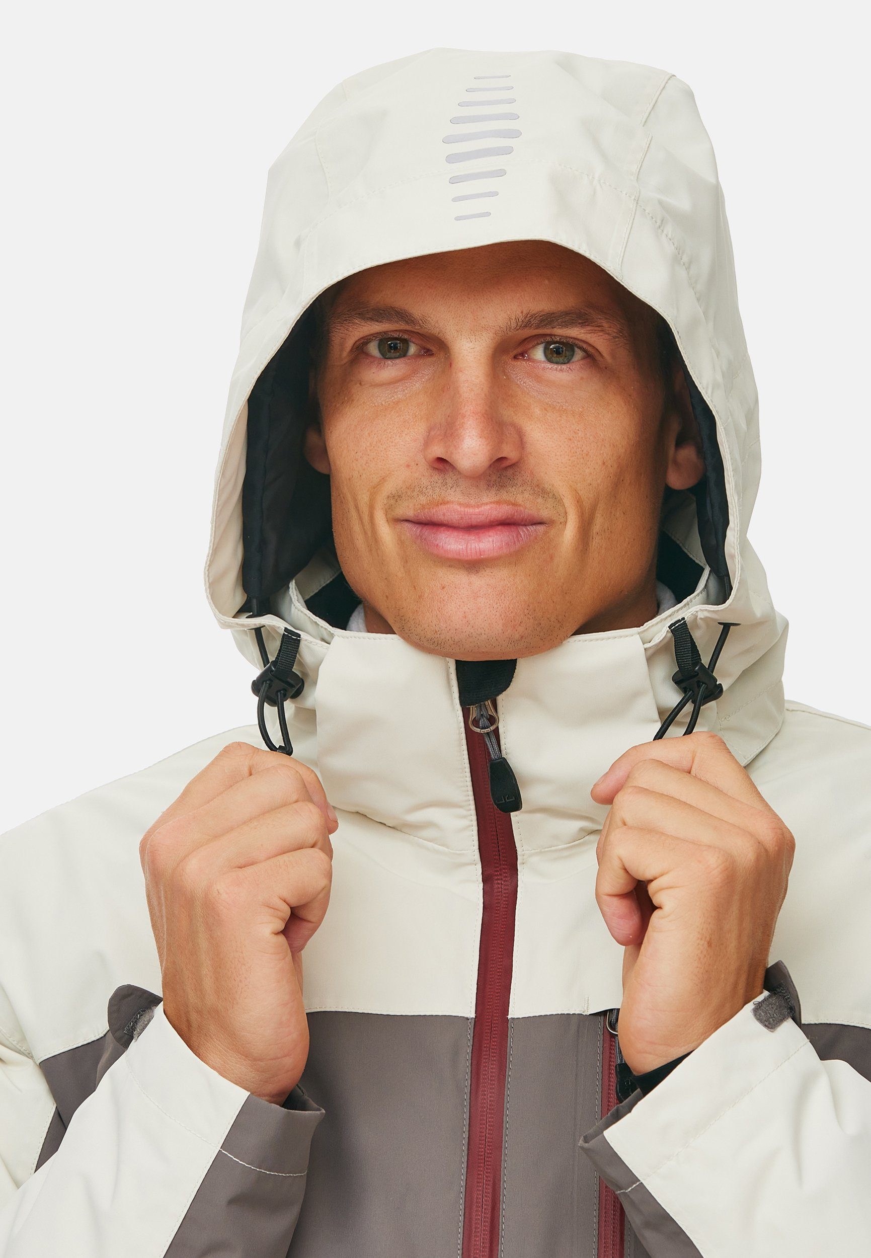 Jeff Green Skijacke Bergen RECCO-Lawinensystem, Skipasstasche