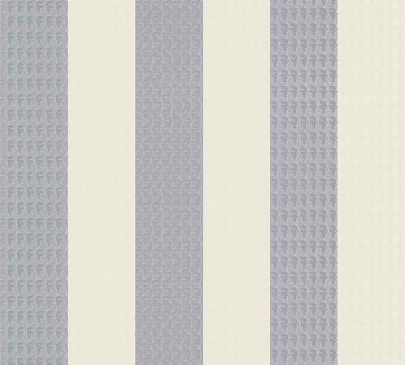 Architects Paper Vliestapete Stripes, Streifen, gestreift, Streifentapete Tapete Designer Karl Lagerfeld