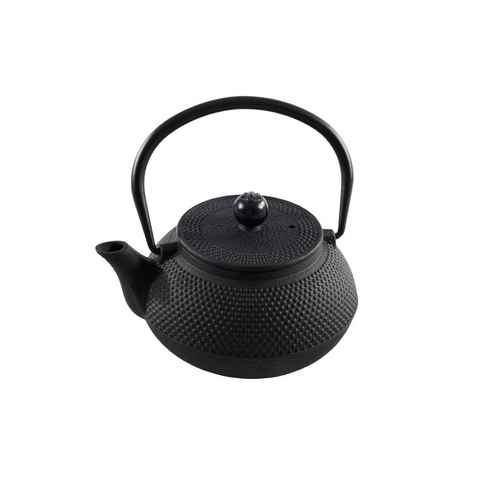 Neuetischkultur Teekanne Teekanne Gusseisen 0,65 l, 0.65 l, (Stück, 1 Teekanne mit Deckel und Edelstahlfilter)
