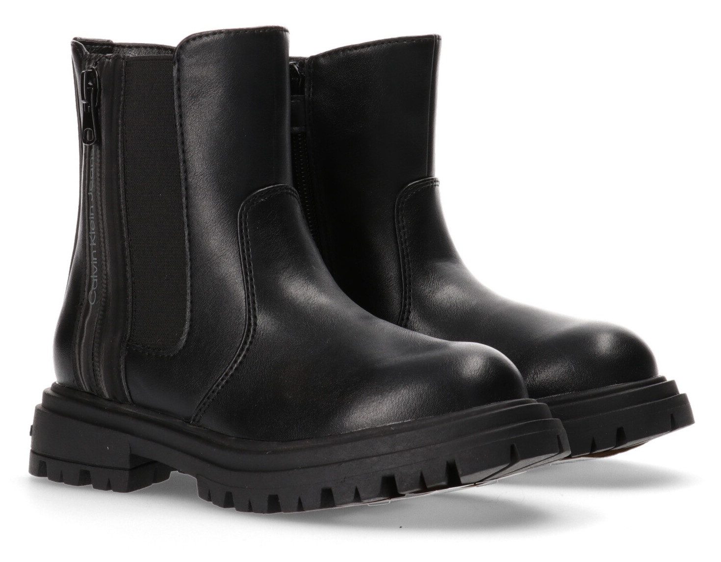 Calvin Klein Jeans Chelseaboots Winterstiefel, Schnürstiefel, Ботинки mit coolem Blockabsatz