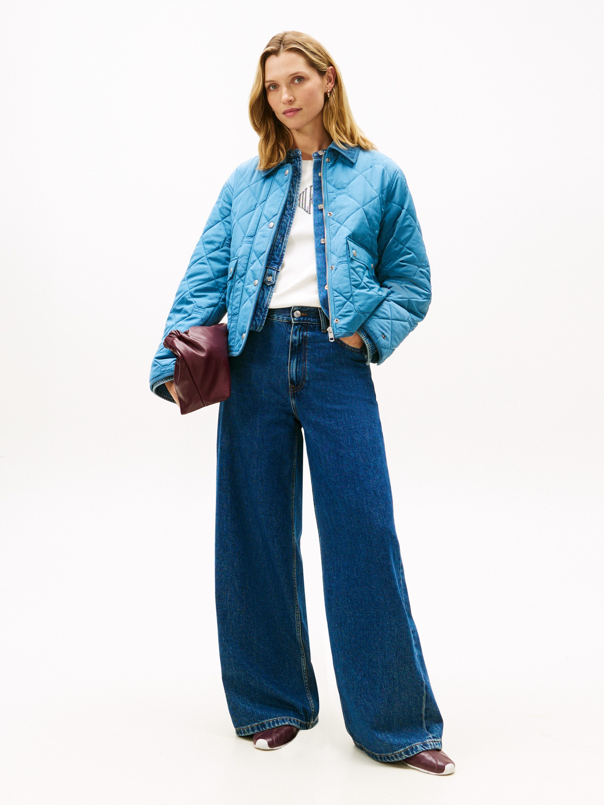 Tommy Hilfiger Steppjacke PADDED FLAG QUILTED JACKET günstig online kaufen