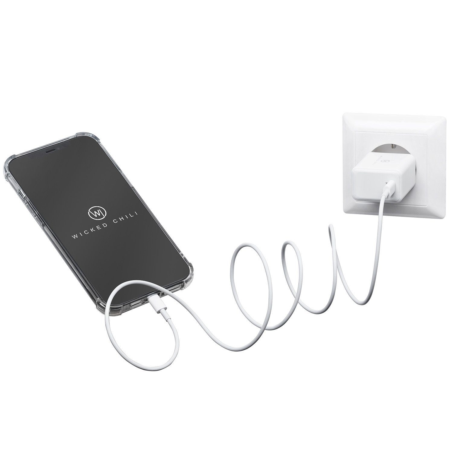 Wicked Chili Wicked Chili -2er Set- USB C Adapter 20W PD 3.0 Netzteil USB C PD Steckernetzteil