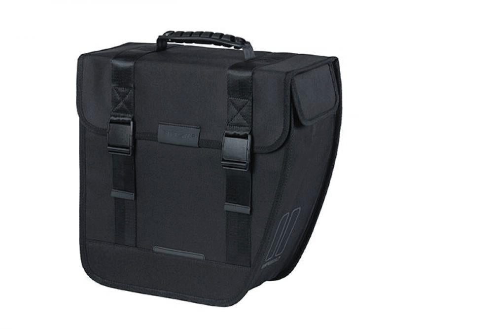 Fahrradtasche Basil Tour Right Einzelfahrradtasche - 14 Liter schwarz wasserabweisen