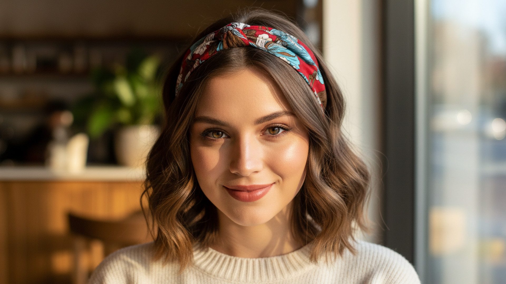 LK Trend & Style Stirnband Textil-Stirnband, Sommer, Sport, Freizeit mit Geschenkverpackung