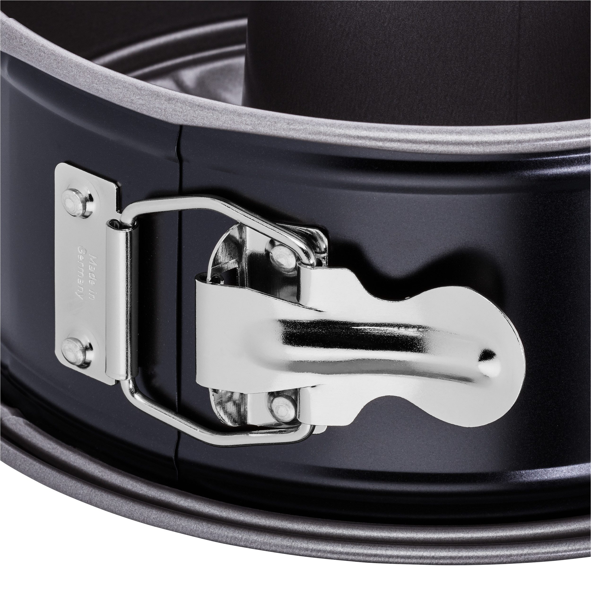 Kaiser Backformen Springform Inspiration, (3-tlg), Flachboden, Rohrboden, für Torten/Rührkuchen/Gugelhupf, Stahl