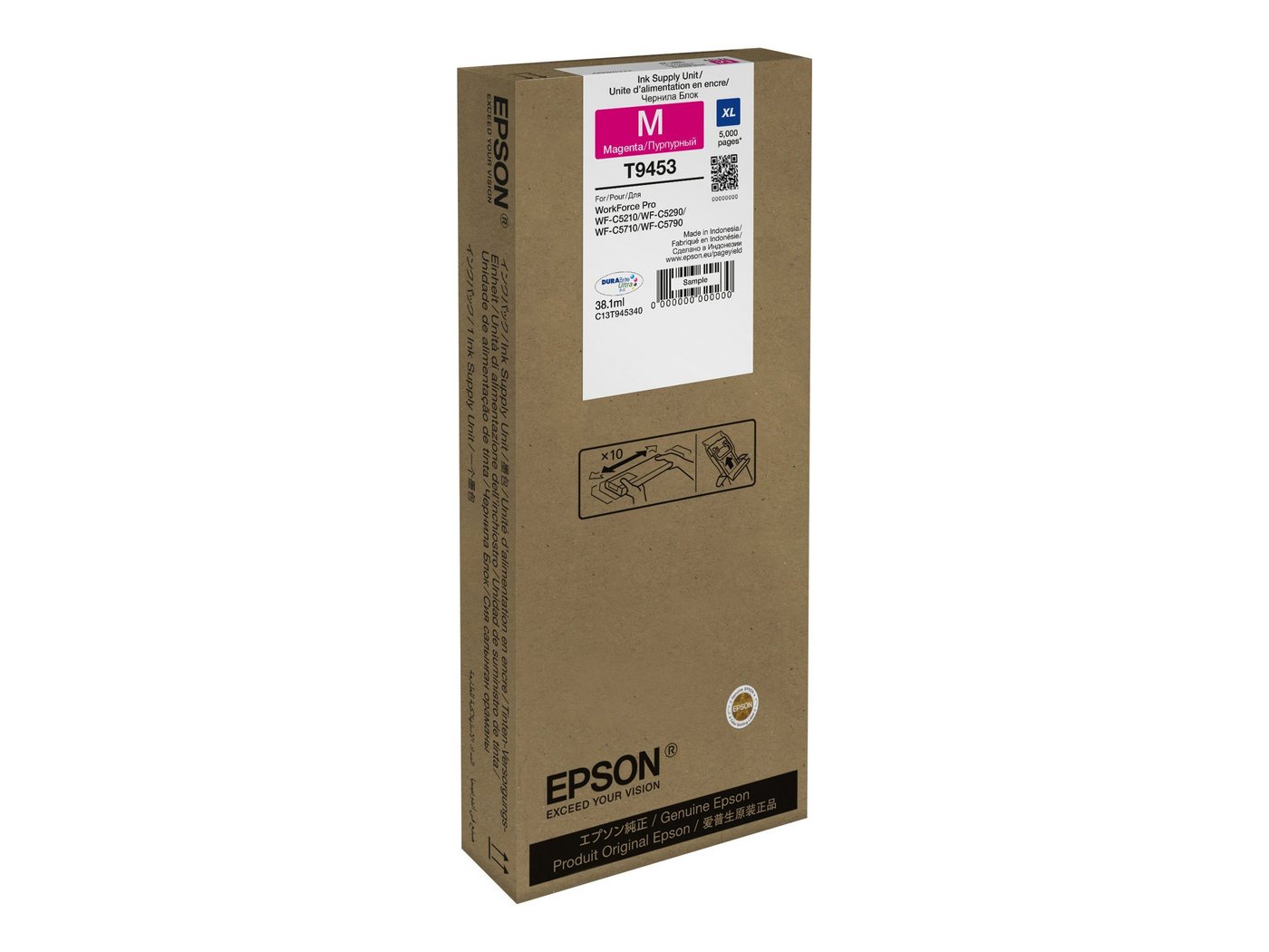 Thumbnail - Epson EPSON T9453 XL Magenta Tintenpatrone Tintenpatrone