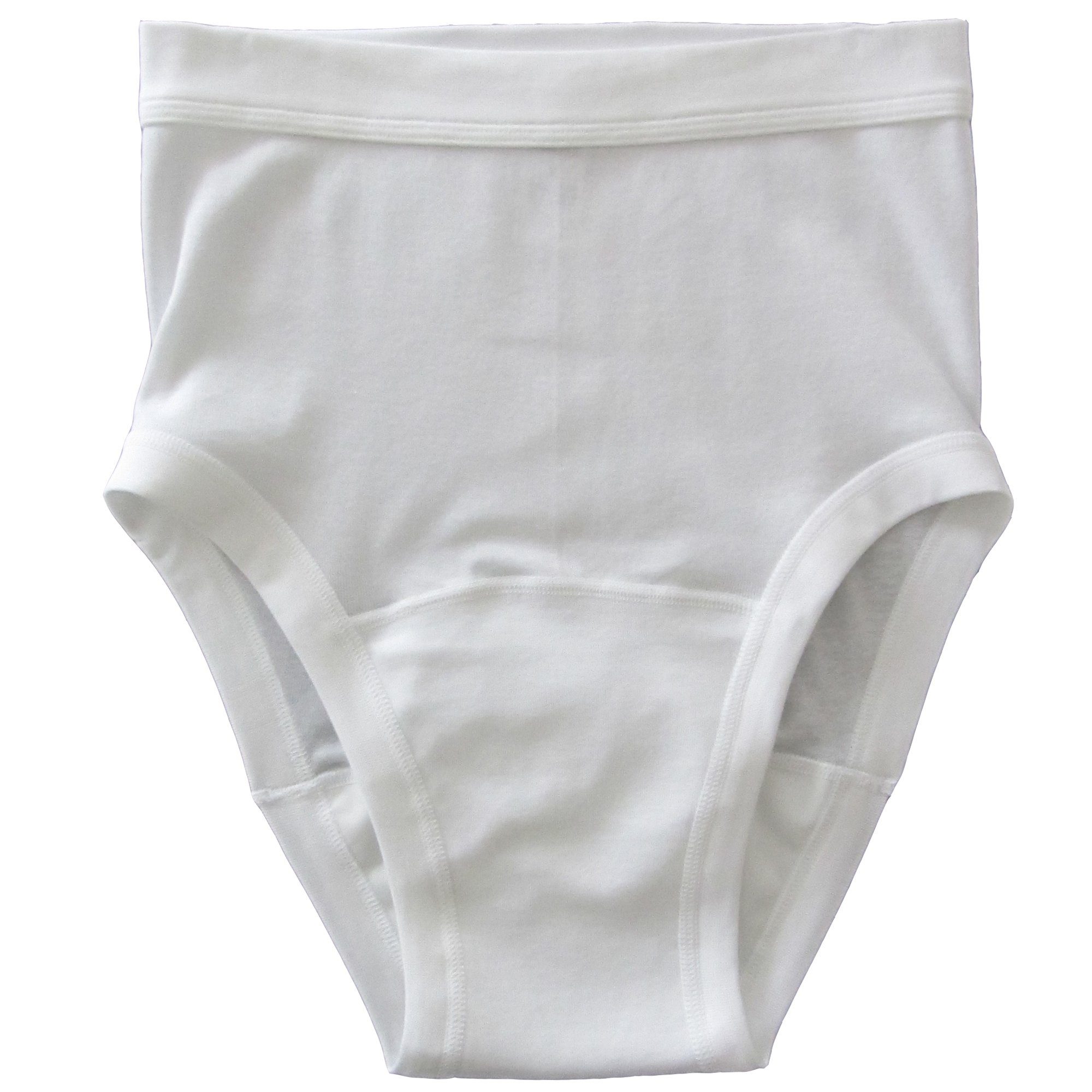 HERMKO Inkontinenzslip 1265 Inkontinenz Slip Bio-Baumwolle Weichbund Auslaufschutz bequem – Bild 3 von 4