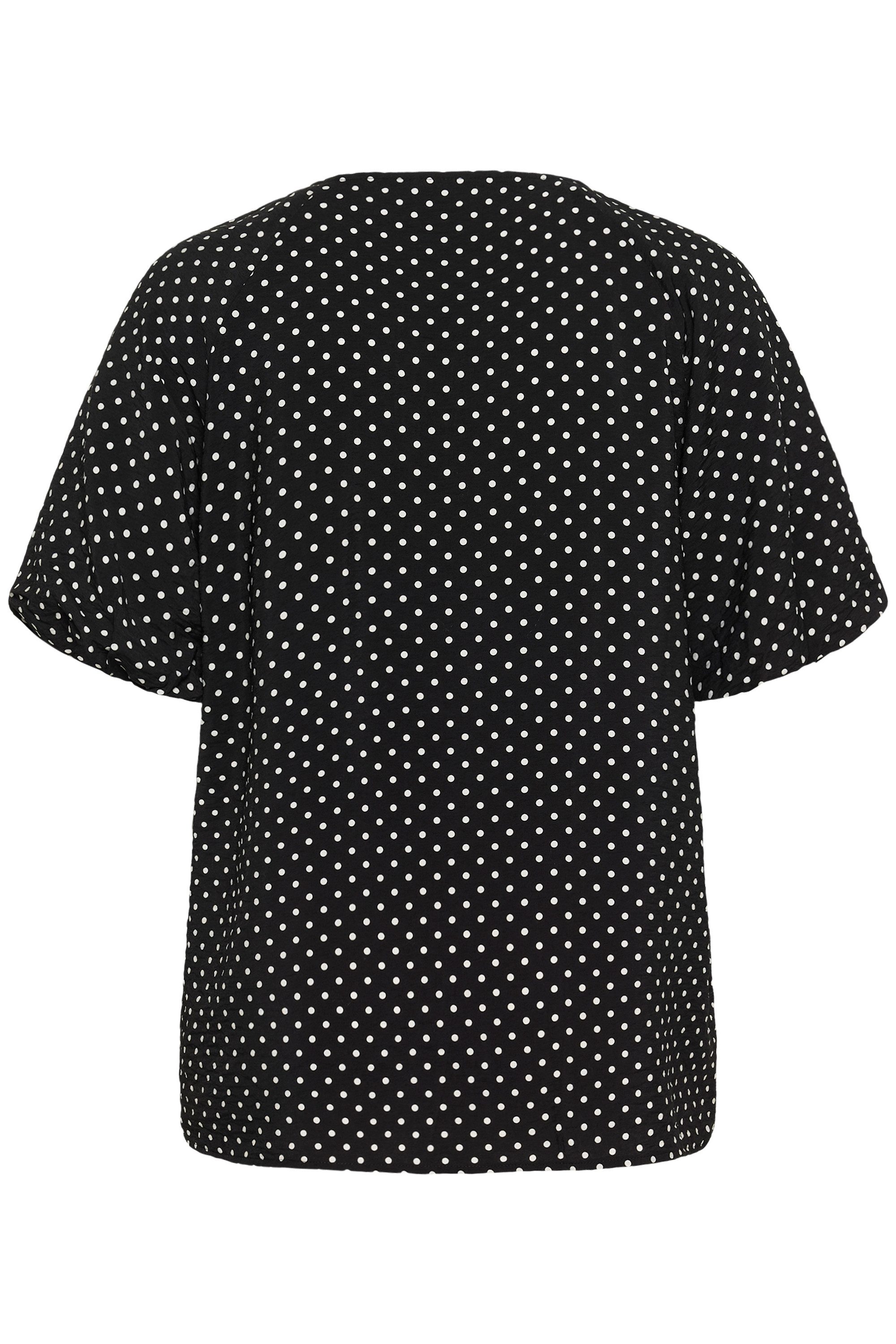 KAFFE Curve Kurzarmbluse Kurzarm-Bluse KCgina Große günstig online kaufen