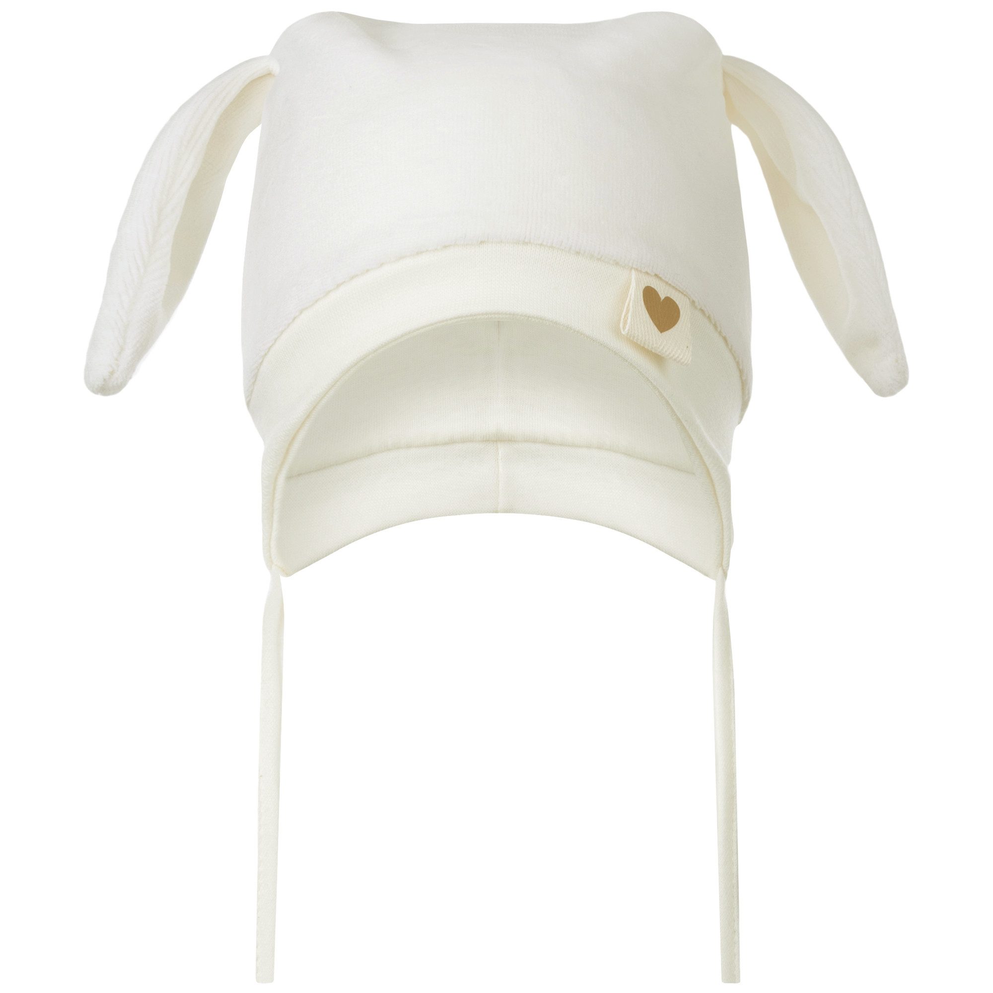 Smarilla Bommelmütze Bindemütze Übergangsmütze Mädchenmütze Baby Mädchen Nikki-Stoff