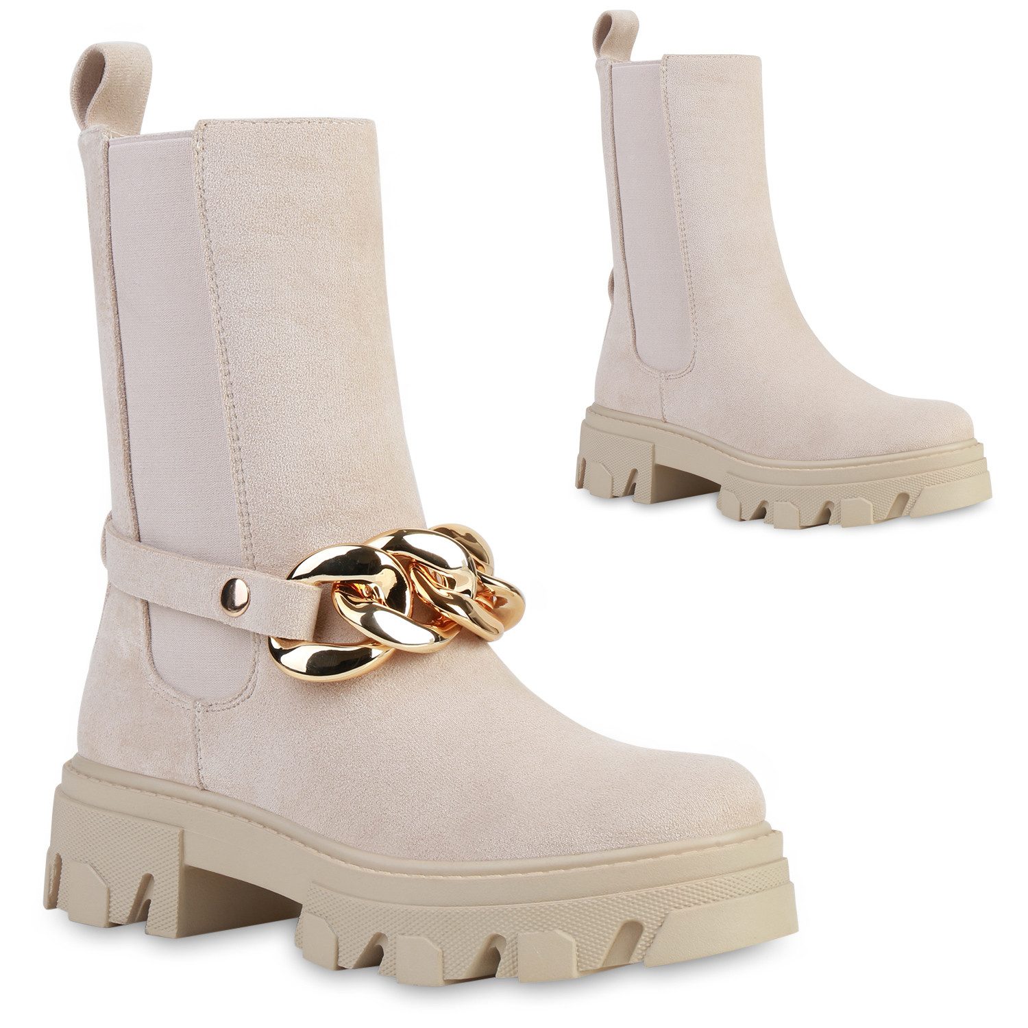 VAN HILL 837633 Plateaustiefelette Bequeme Schuhe günstig online kaufen