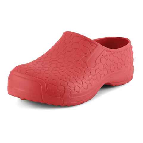 Ladeheid Damen und Herren leichte EVA Clogs Gartenclogs Gartenschuhe Clog