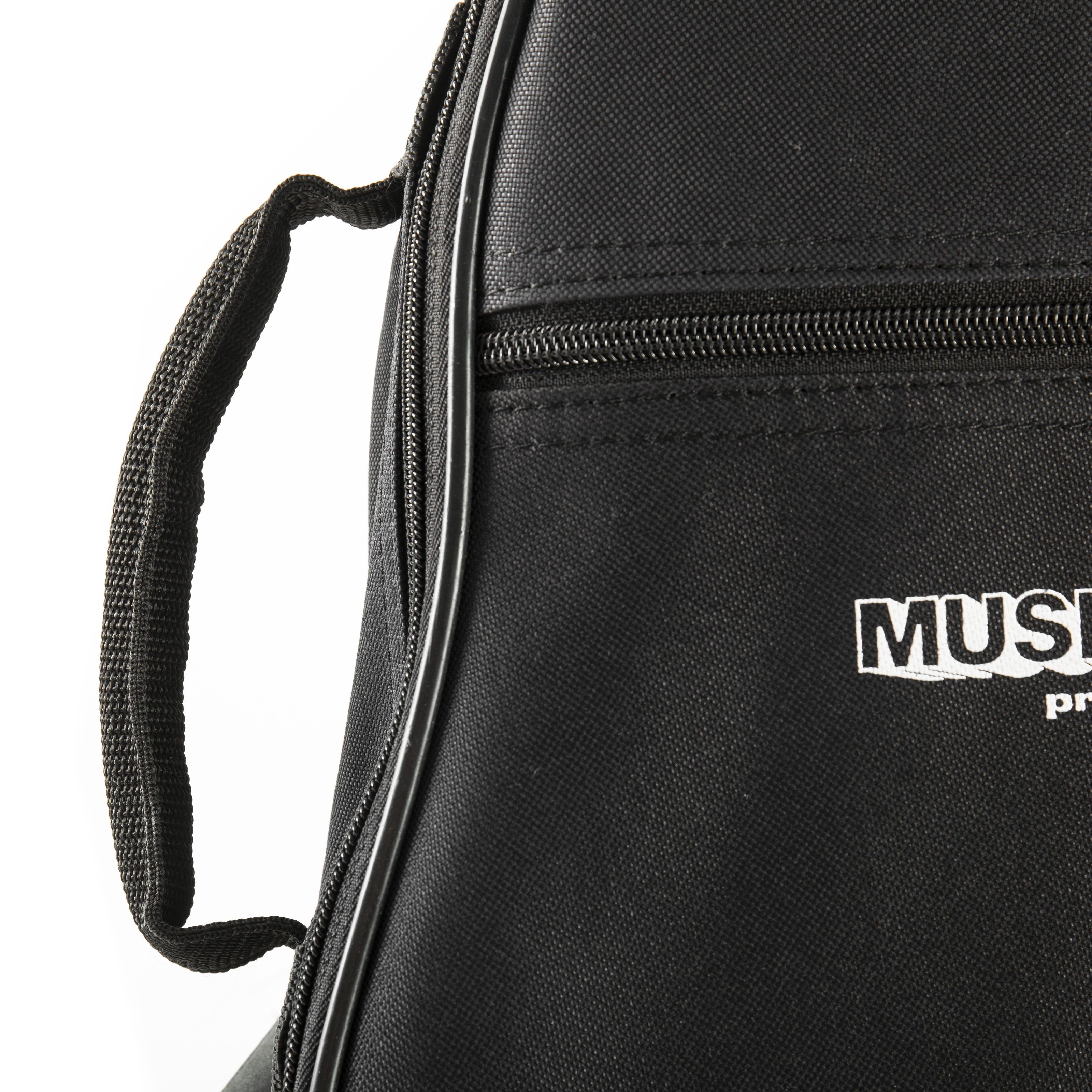 MUSIC STORE Gitarrentasche (Gigbag für klassische Gitarre 1/4 Economy Leicht Regenabweisend mit Rucksackgarnitur Zubehörfach, Gitarrenkoffer und Gitarrentaschen, Gitarrentasche Konzertgitarre), Gigbag klassische Gitarre, Leicht, Regenabweisend