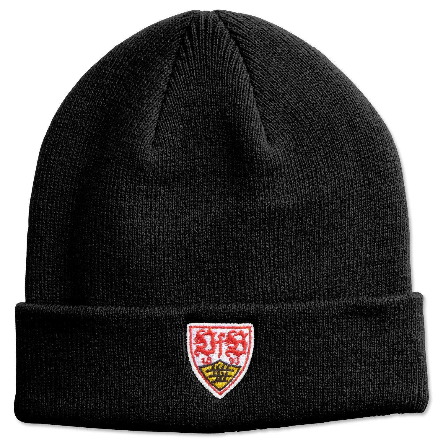 VfB Stuttgart Beanie VfB Stuttgart Beanie Schwarz Wappen