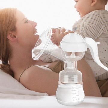 Baby Ja Handmilchpumpe Manuelle Milchpumpe,Silikon-Handpumpe zum Stillen,tragbare Milchpumpe