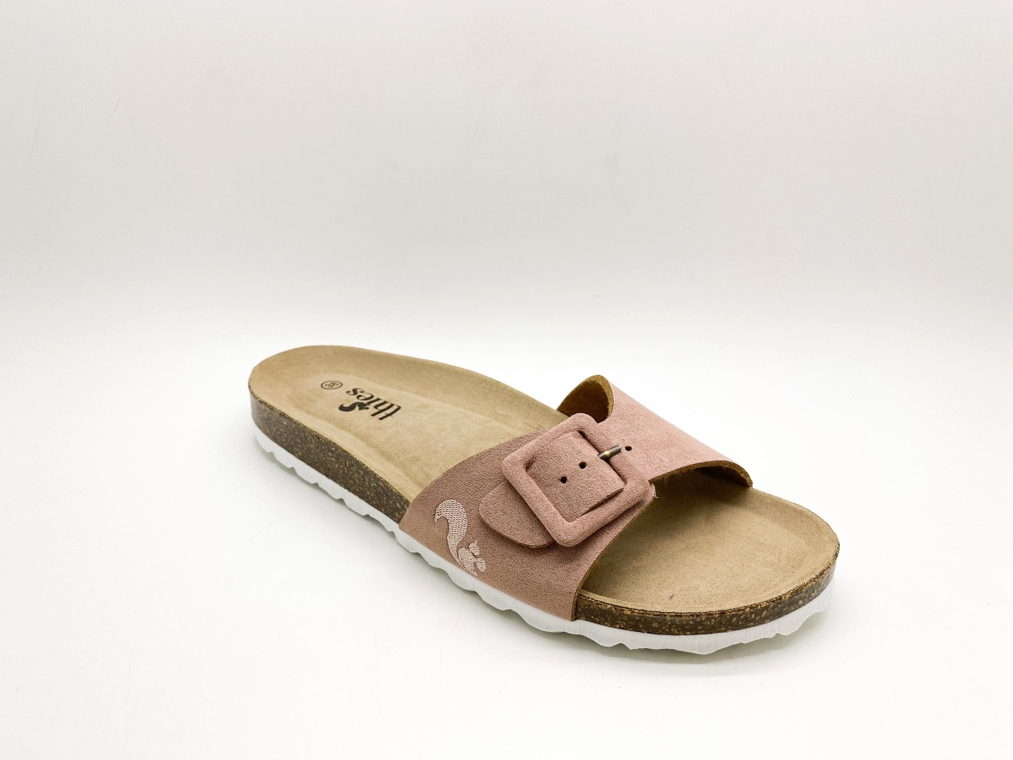 pink Bio ® Light thies 1856 Vegan Eco Sandal Strap Sandale Covered