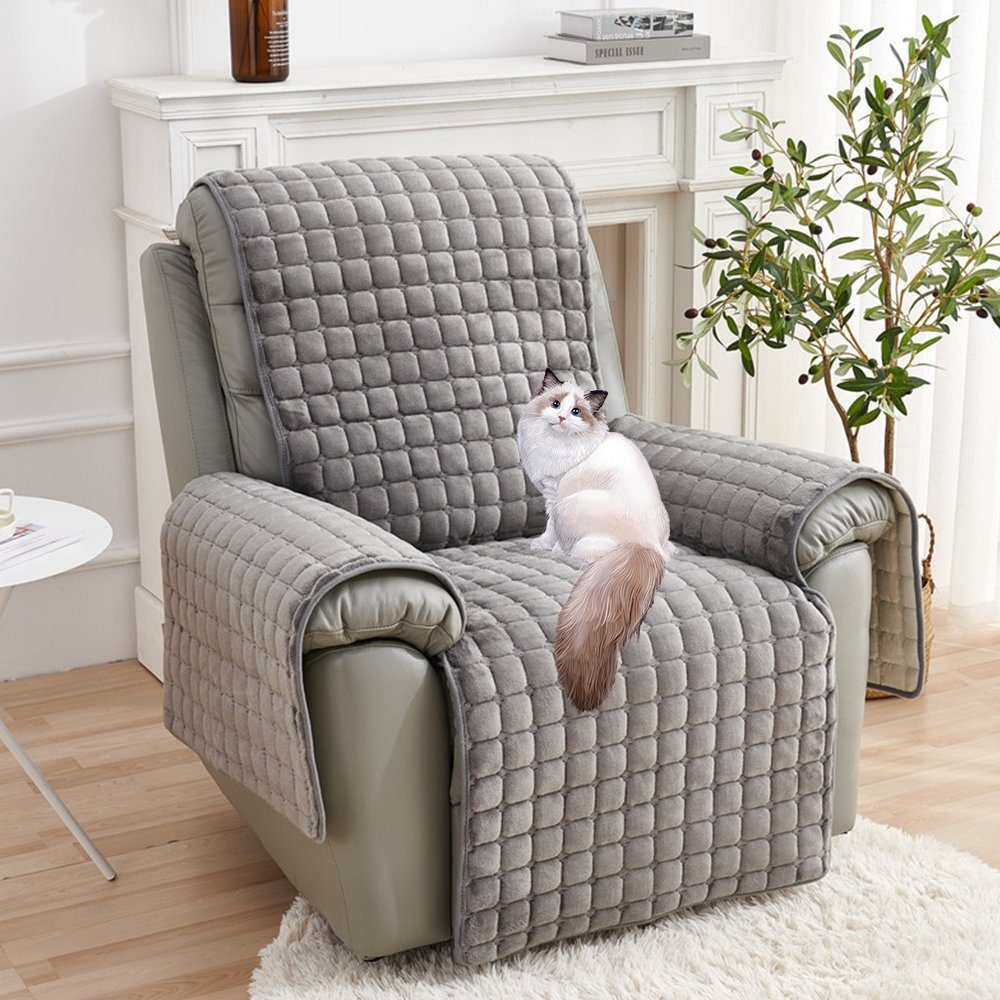 Sofabezug Sesselschoner Sesselauflage Relax Sofa Armlehnenbezüge Anti-Rutsch