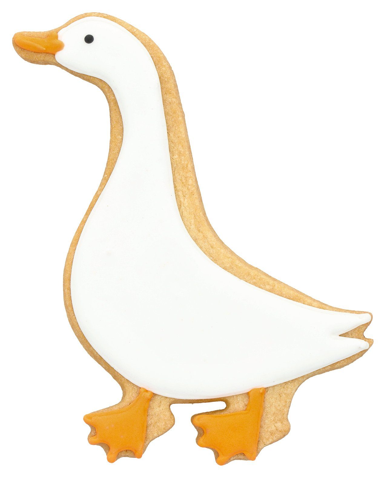 Birkmann Backform Birkmann, XXL Austechform Gans, 16 cm Edelstahl, (1-tlg)