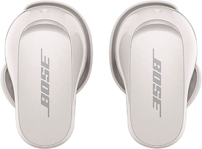 Bose QuietComfort® Earbuds II wireless In-Ear-Kopfhörer (Freisprechfunktion, Noise-Cancelling, integrierte Steuerung für Anrufe und Musik, Bluetooth, kabellose In-Ear-Kopfhörer mit Lärmreduzierung personalisiertem Klang) soapstone | In-Ear-Kopfhörer