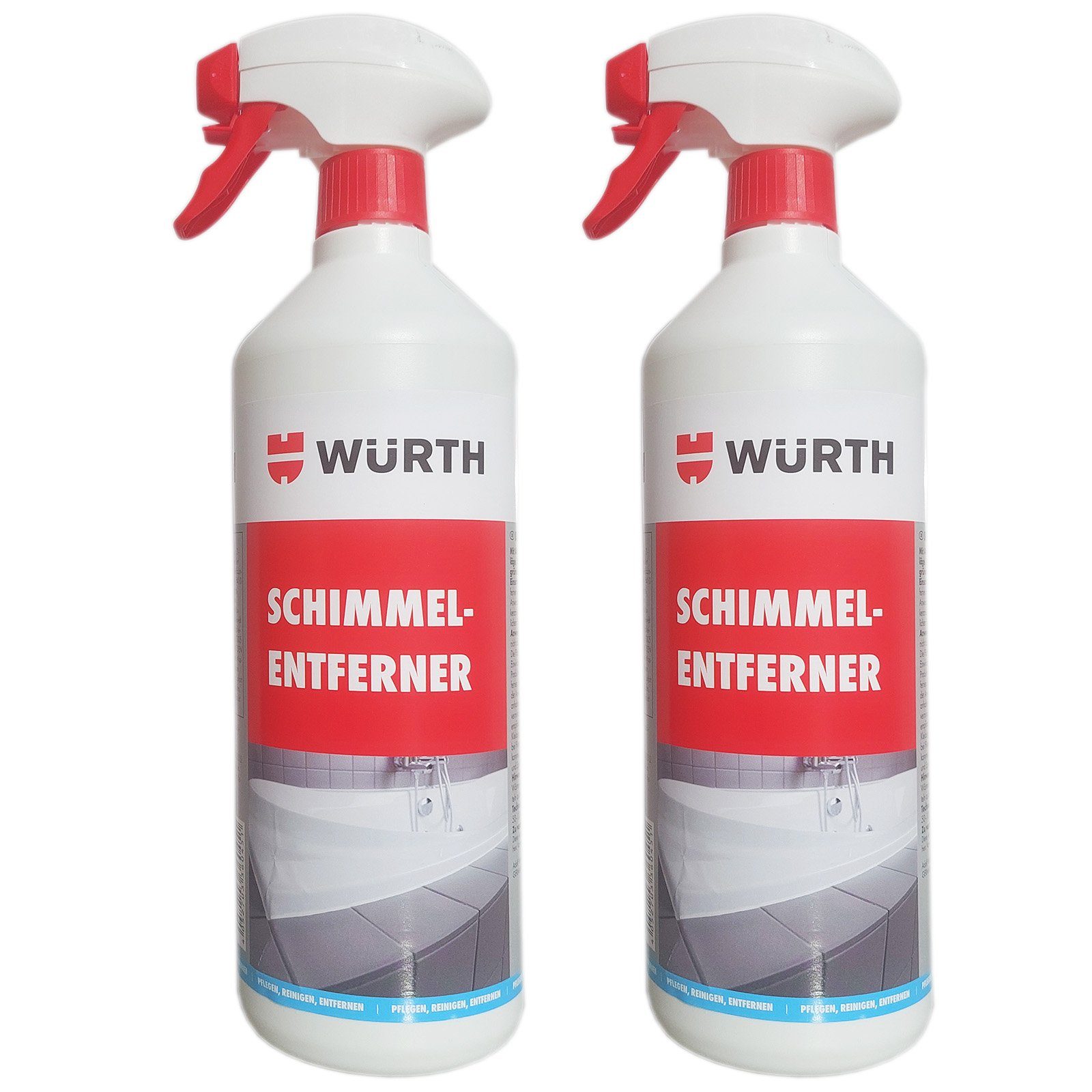 Würth 2 x Würth Средство для удаления плесени 1Liter 0890970 Hygienespray