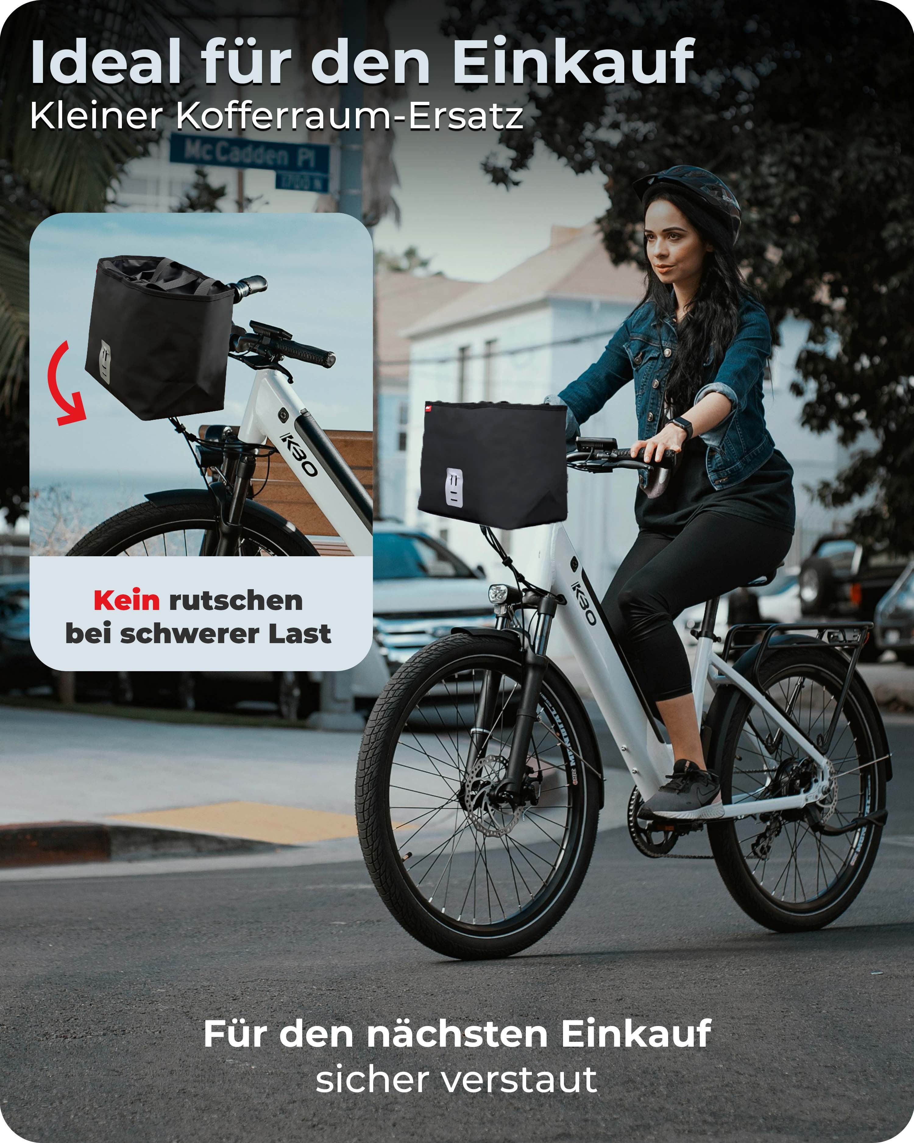 achilles Fahrradkorb Fahrrad-Lenkertasche inkl. Halterung, Fahrradtasche vo günstig online kaufen