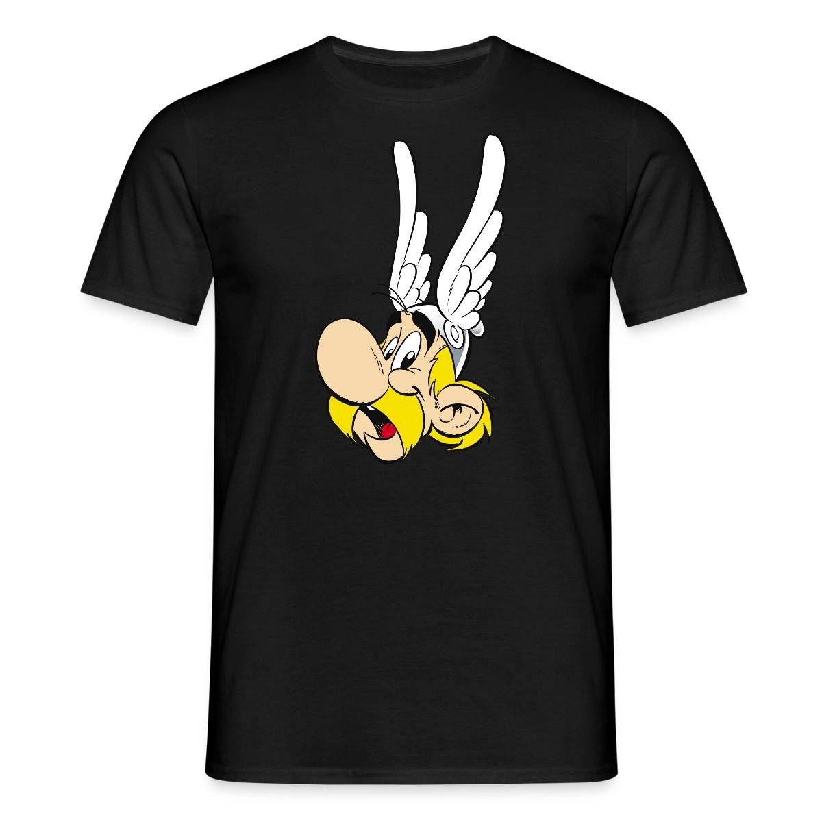 Spreadshirt T-Shirt Asterix & Obelix - Flügelhelm Männer T-Shirt (1-tlg)