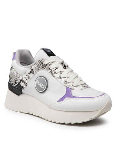 Colmar Sneakers Travis Enigma High Outsole 116 White/Purple Sneaker