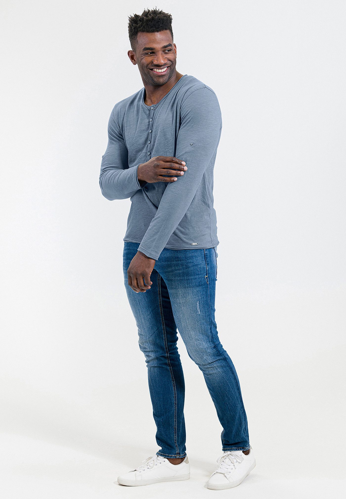 Key Largo Longsleeve MLS GINGER button (1er) günstig online kaufen