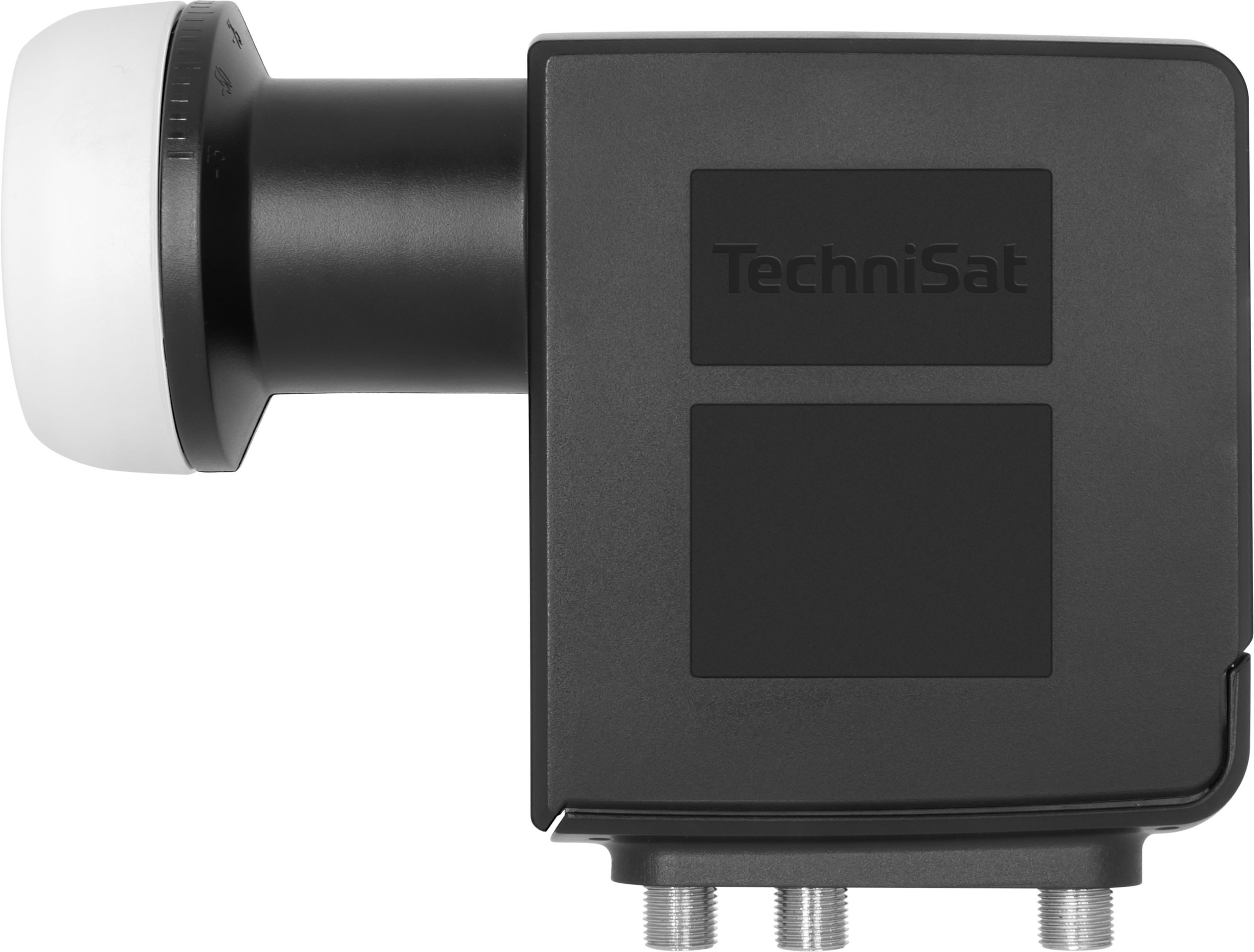 TechniSat Universal-SCR 8+2 LNB Universal-Quattro-LNB (für 3 Teilnehmer, 40 mm Einkabel-LNB mit Zwei Legacy-Ausgängen, Wetterschutzgehäuse)