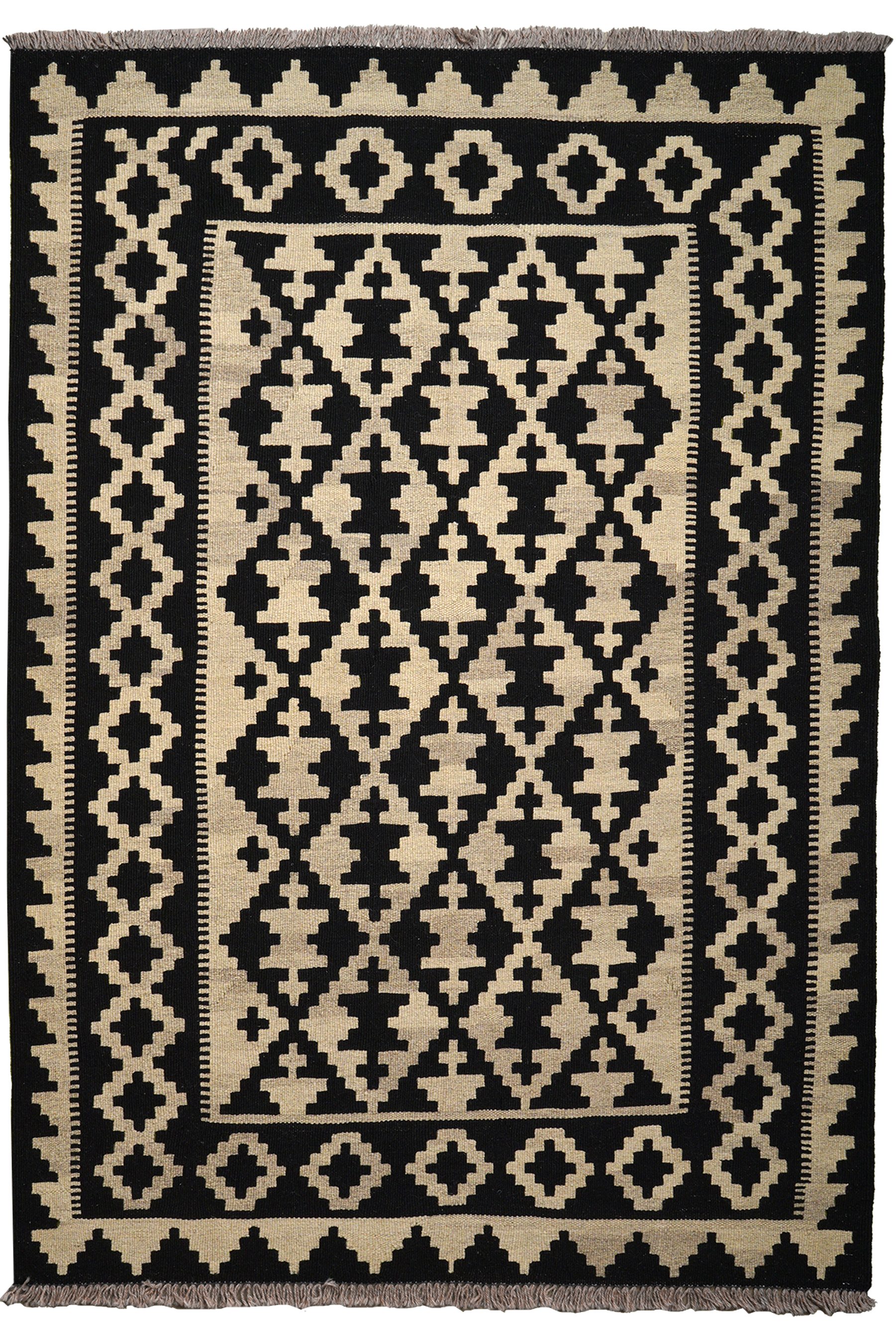 Rugtales Teppich Kelim Gashgai 177x126cm, Rechteck, Handgemachtes Unikat, nachhaltig und fair gefertigt