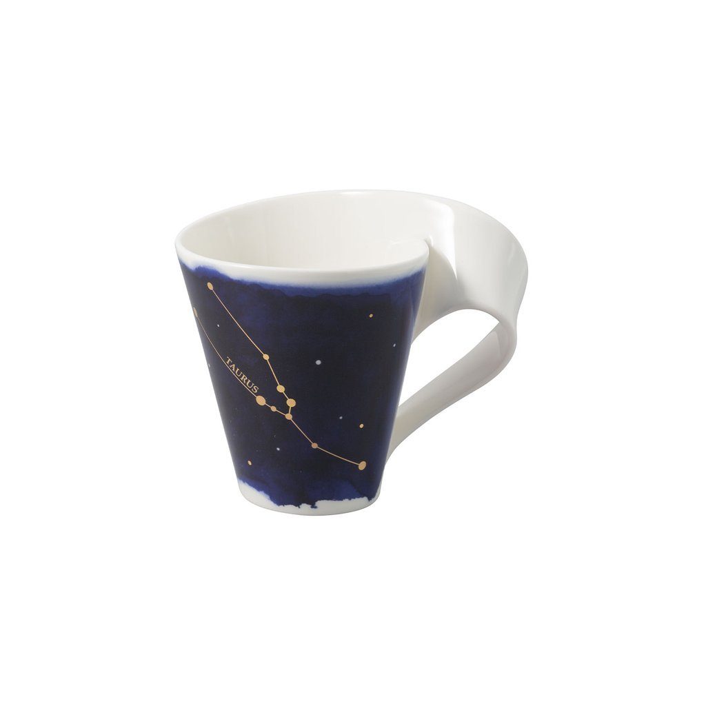 Villeroy & Boch Tasse NewWave Stars Be.m.Hkl. 0,3l, 1-tlg., Porzellan, Premium Porcelain, spülmaschinenfest, Made in Germany
