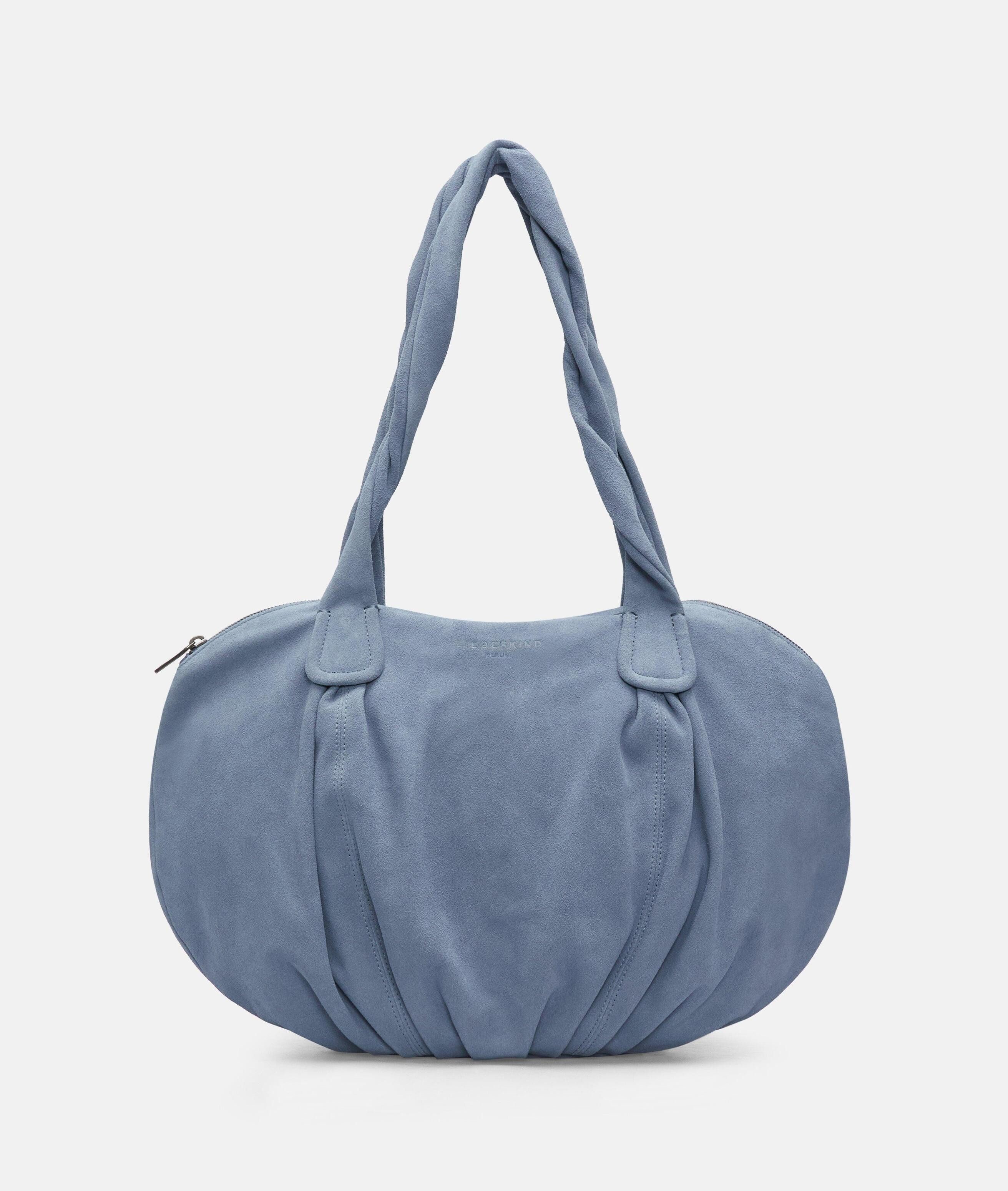 Liebeskind Berlin Shopper Archive Lucy Shopper M, Geräumige Tasche aus weichem Veloursleder