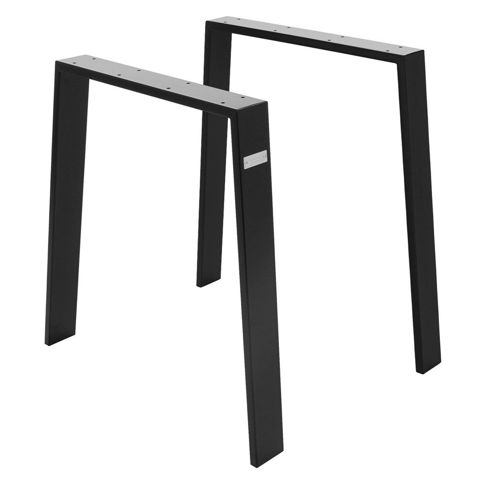 ML-DESIGN Tischbein Tischgestell Loft 2er Set aus Stahl Industriedesign U-F günstig online kaufen