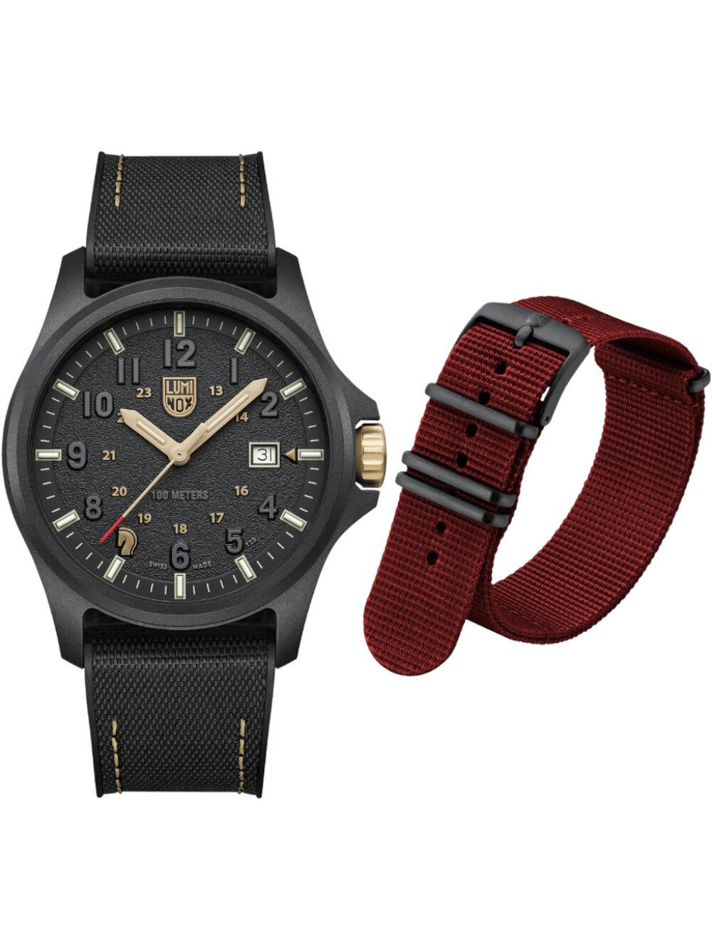 Luminox Quarzuhr Luminox XL.1970.HY.N.SET Herrenuhr Atacama Field Year of the Horse Lim Luminox XL.1970.HY.N.SET Herrenuhr Atacama Field Year of the Horse Limited Edition 43mm 10ATM