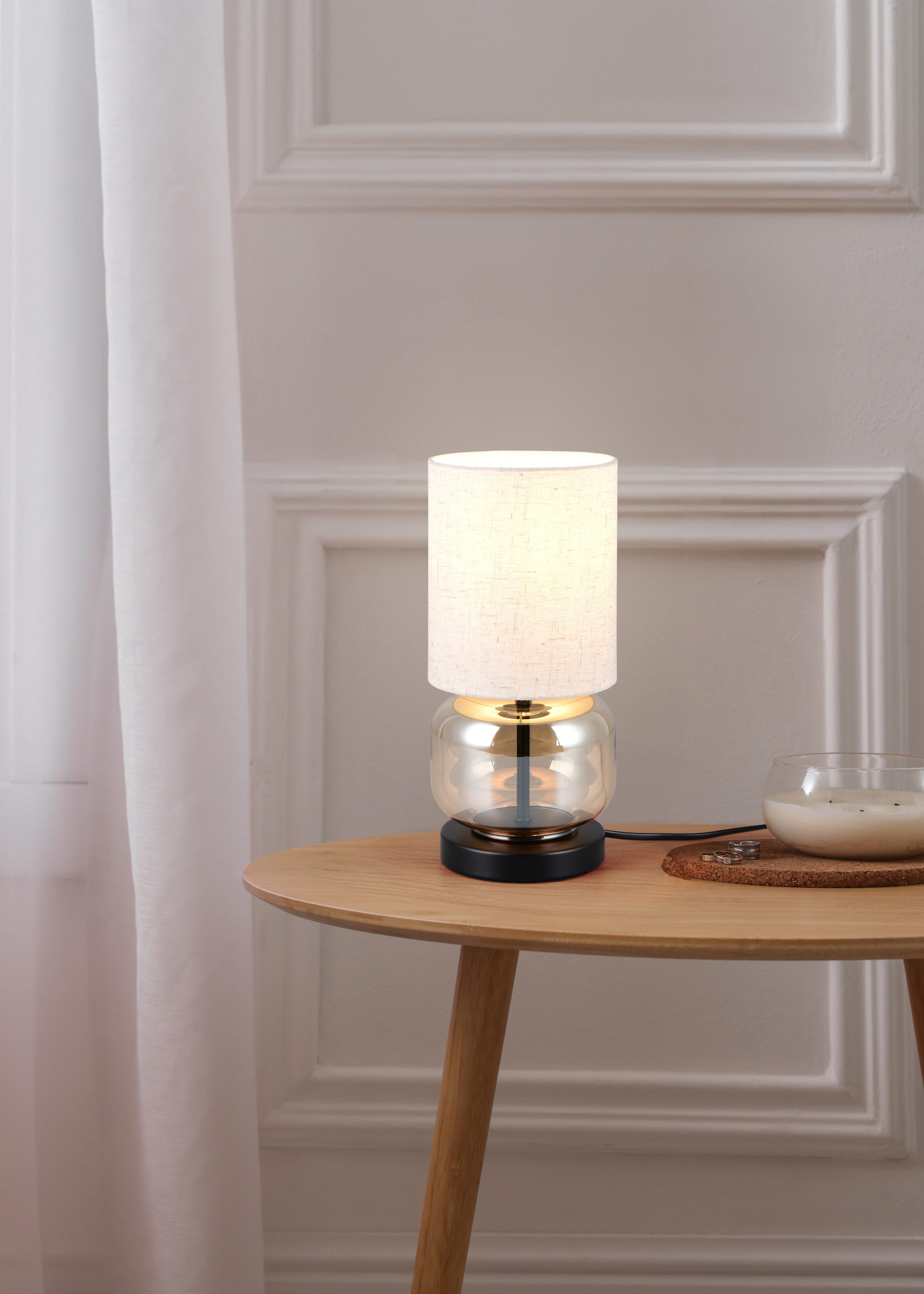 my home Schreibtischlampe Ulrichstein, Tischlampe mit günstig online kaufen