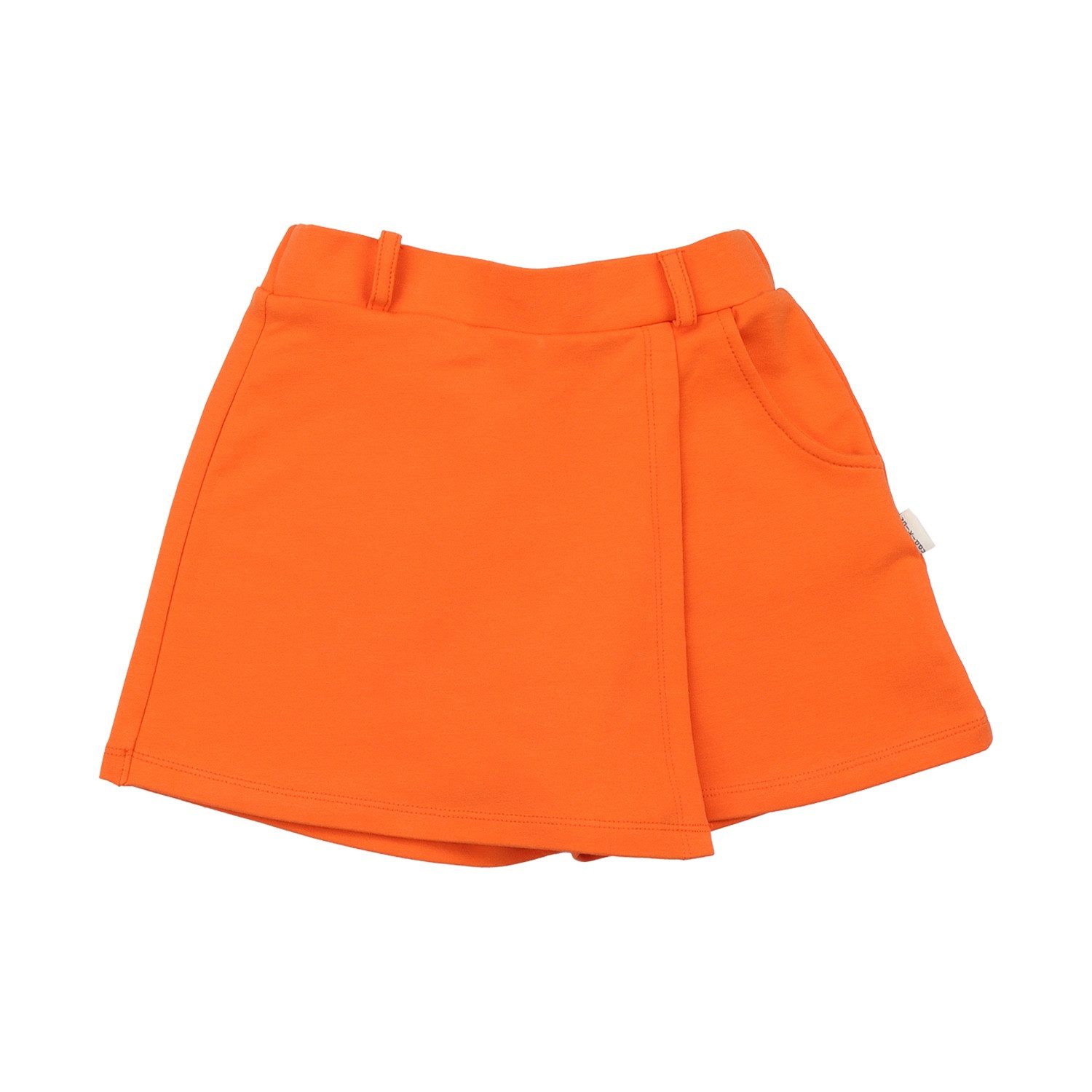 Walkiddy Hosenrock Rock in Orange aus Bio-Baumwolle für Kinder BioBaumwolle,GOTS,Kinderbekleidung,nachhaltige Klamotten,Rock