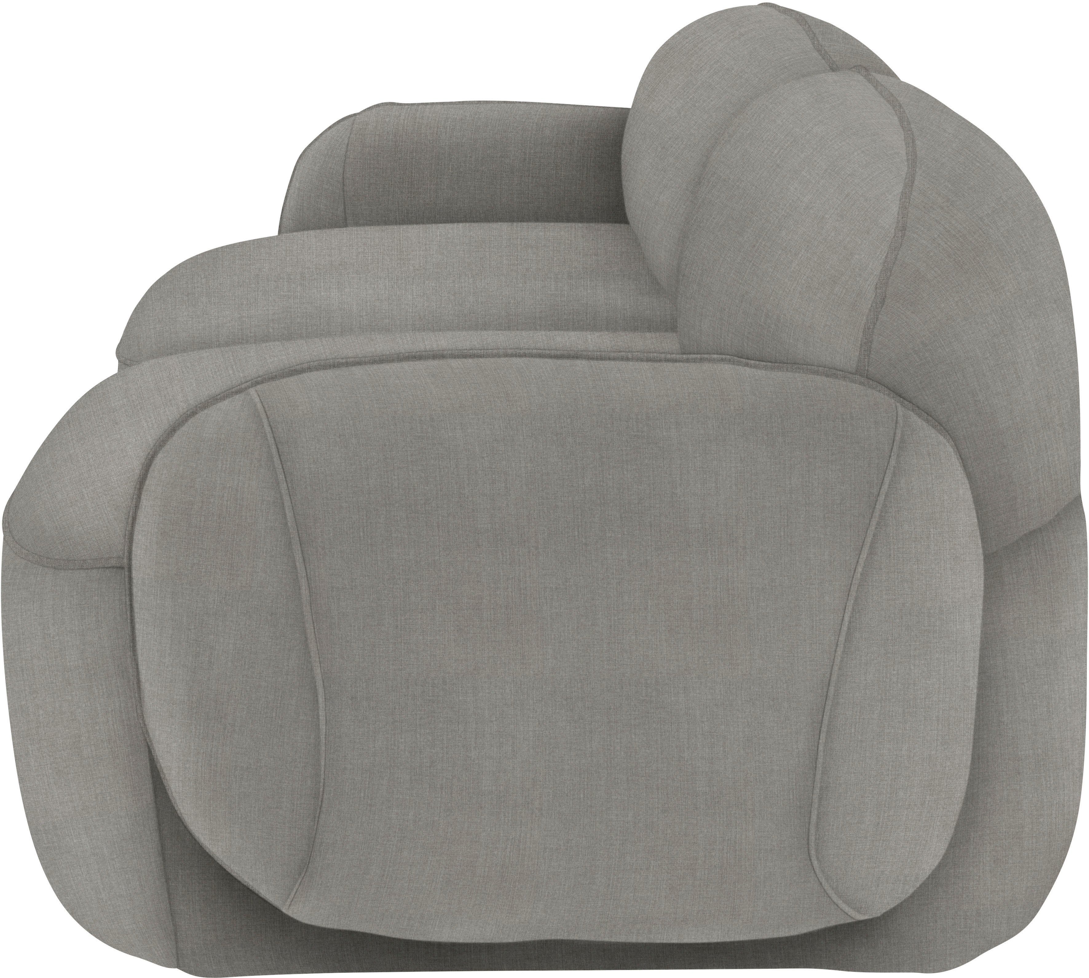 Bubble, furninova skandinavischen 2,5-Sitzer im Memoryschaum, durch Design komfortabel