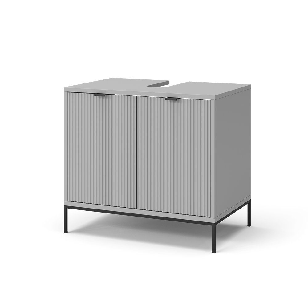 Vicco Waschbeckenunterschrank Eliza, Grau, 70 x günstig online kaufen