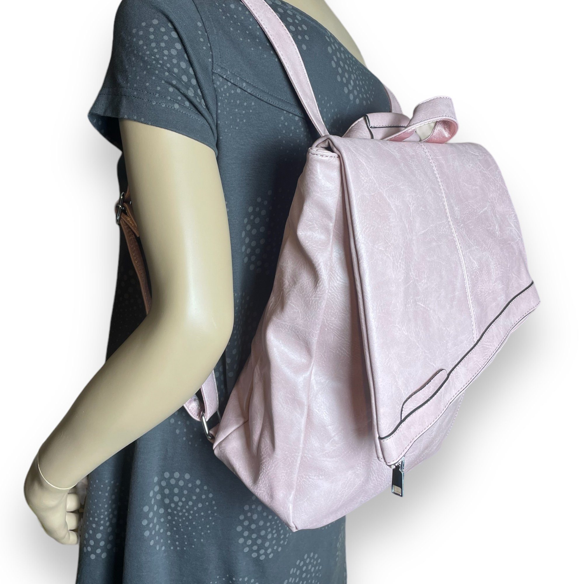 Taschen4life Rucksack 2in1 Rucksack & Umhängetasche günstig online kaufen