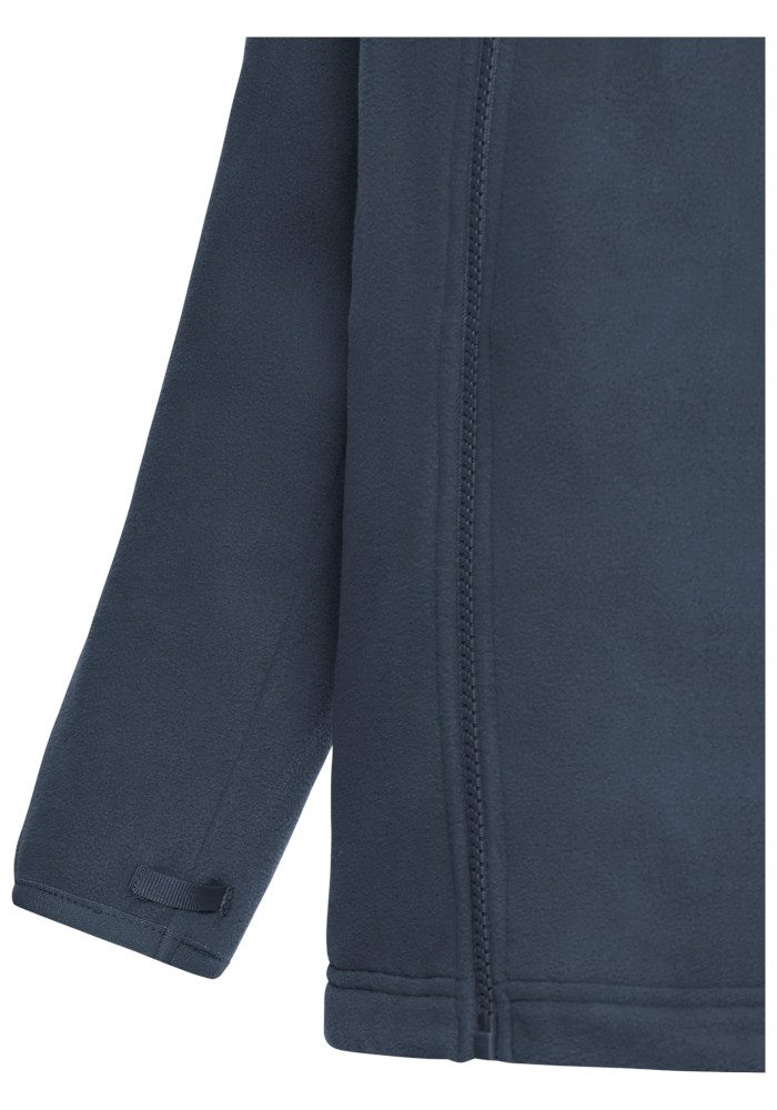 Jack Wolfskin Fleecejacke TAUNUS 100 FZ K winddicht, wasserabweisend, mit Kinnschutz – Bild 5 von 5
