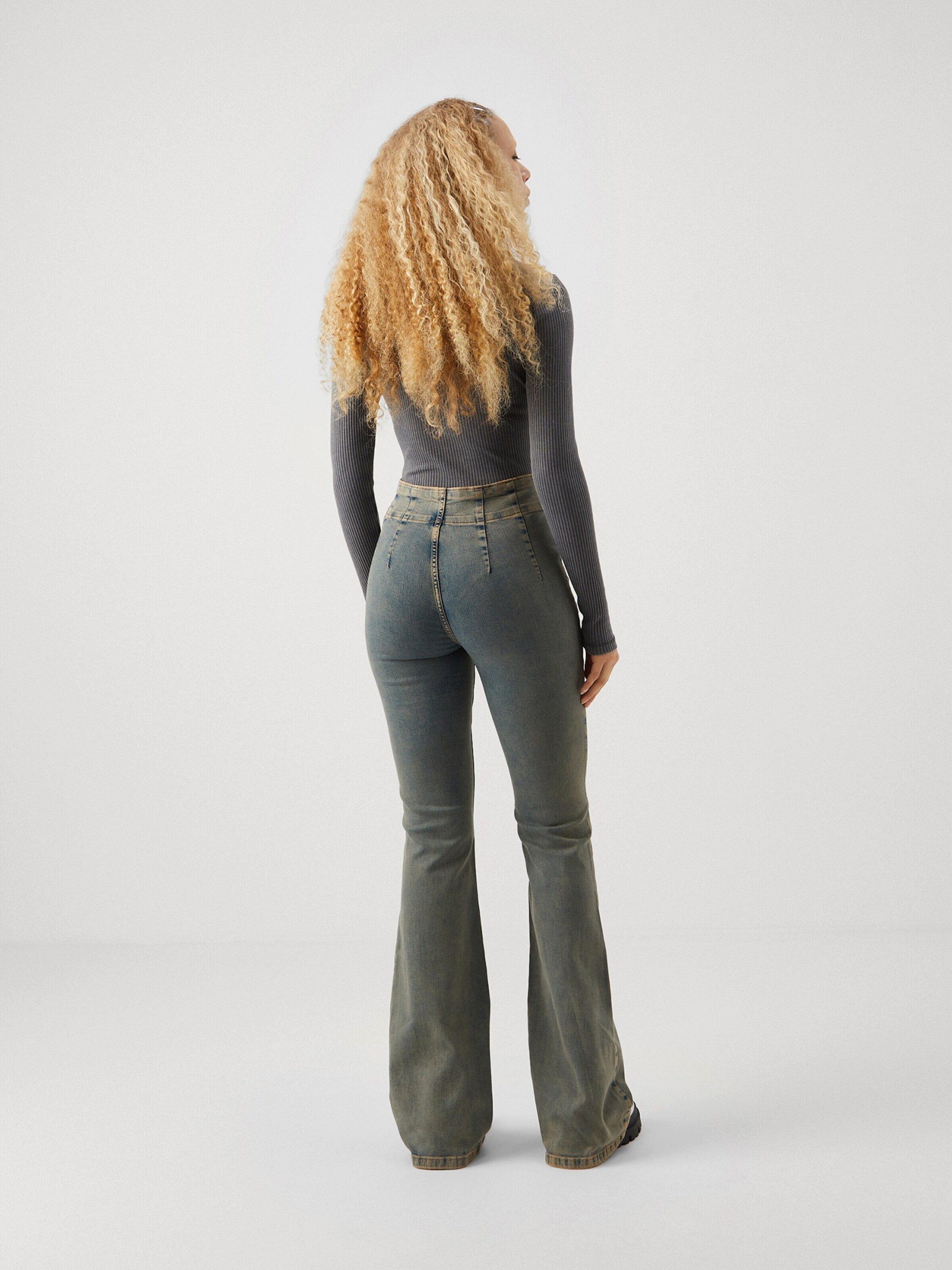 ONLY Schlagjeans ONLHUSH (1-tlg) Plain/ohne Details