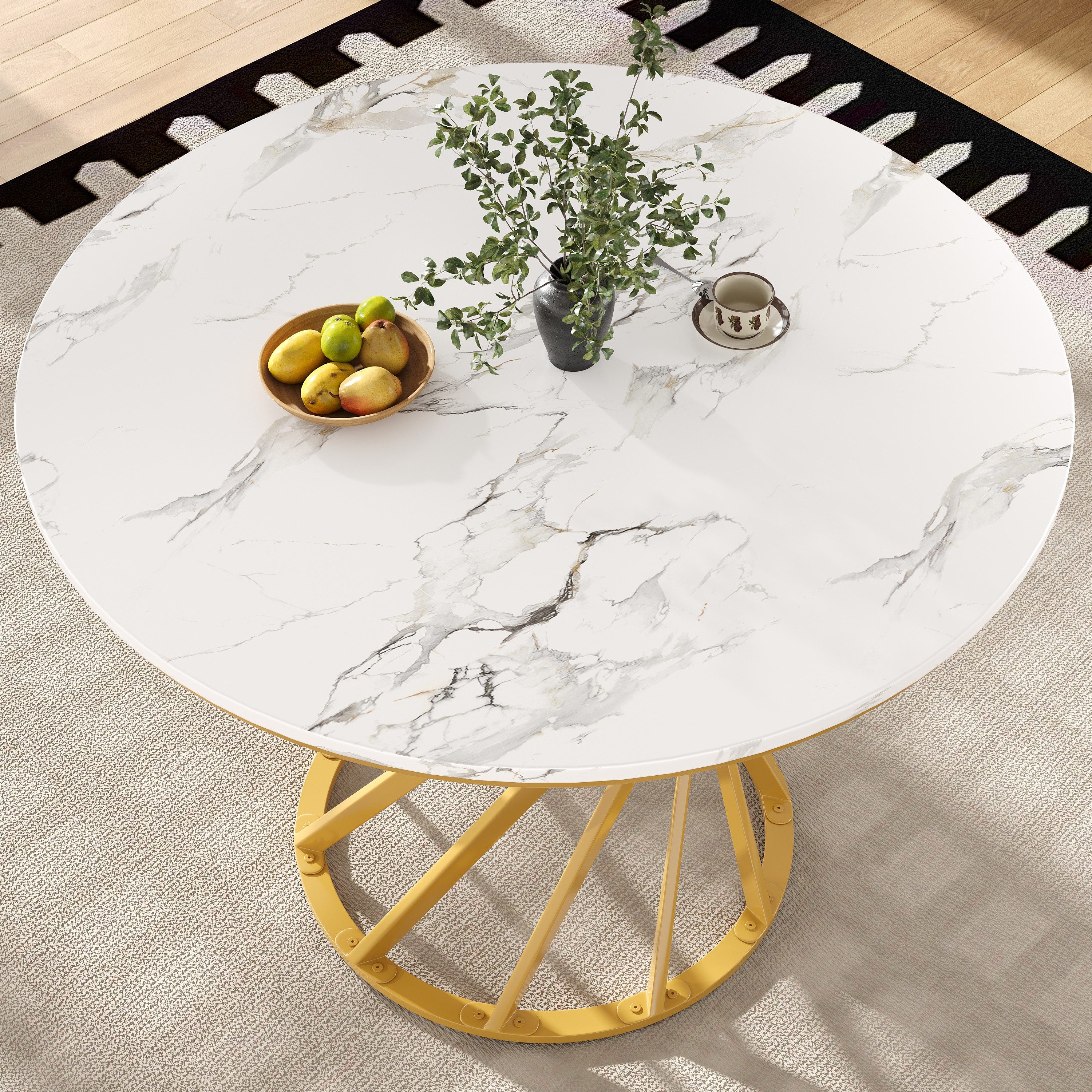 OKWISH Essgruppe Esstisch,Esszimmerstühle,Esstisch-Set, (1-tlg., 80×80×76 cm)