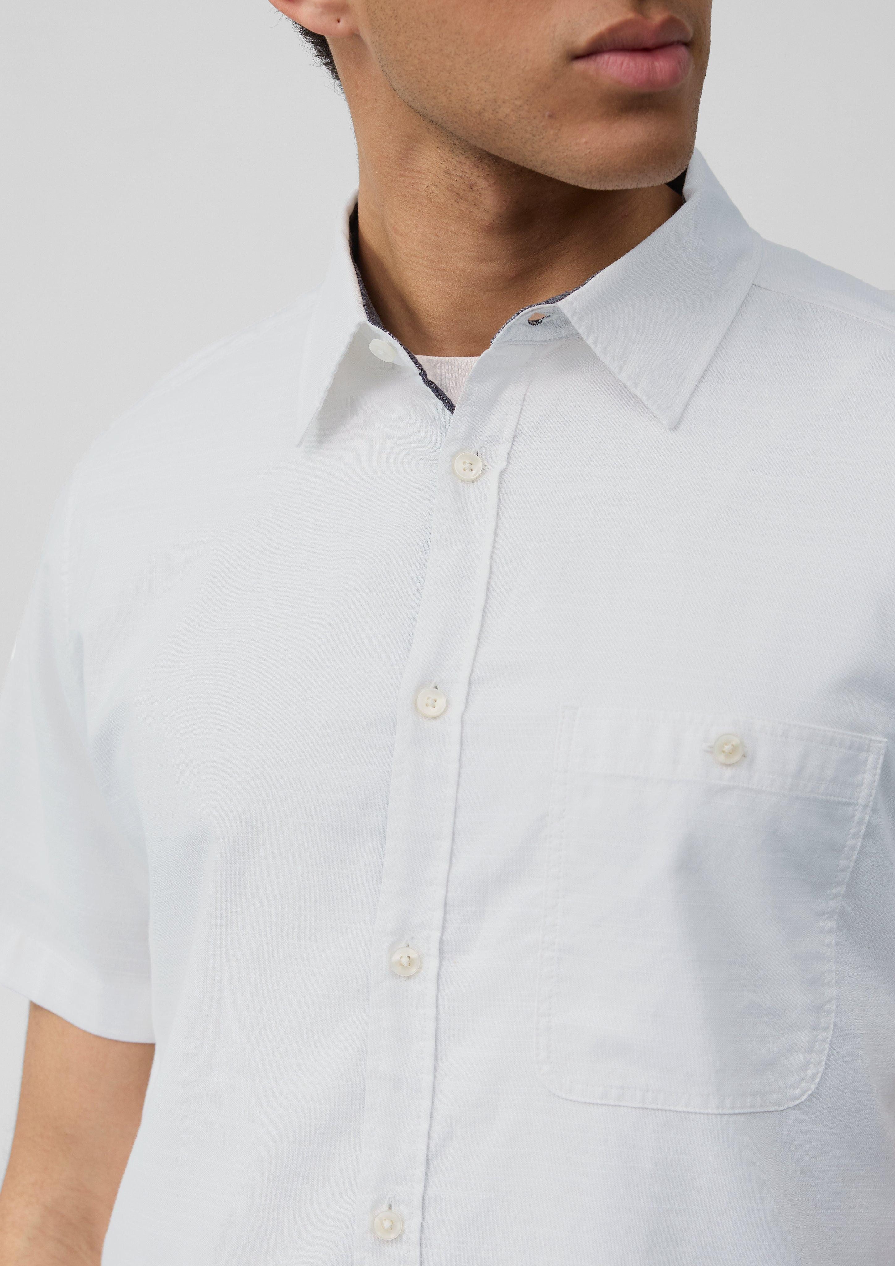 s.Oliver Kurzarmhemd Slim Fit: Kurzarm-Hemd aus günstig online kaufen