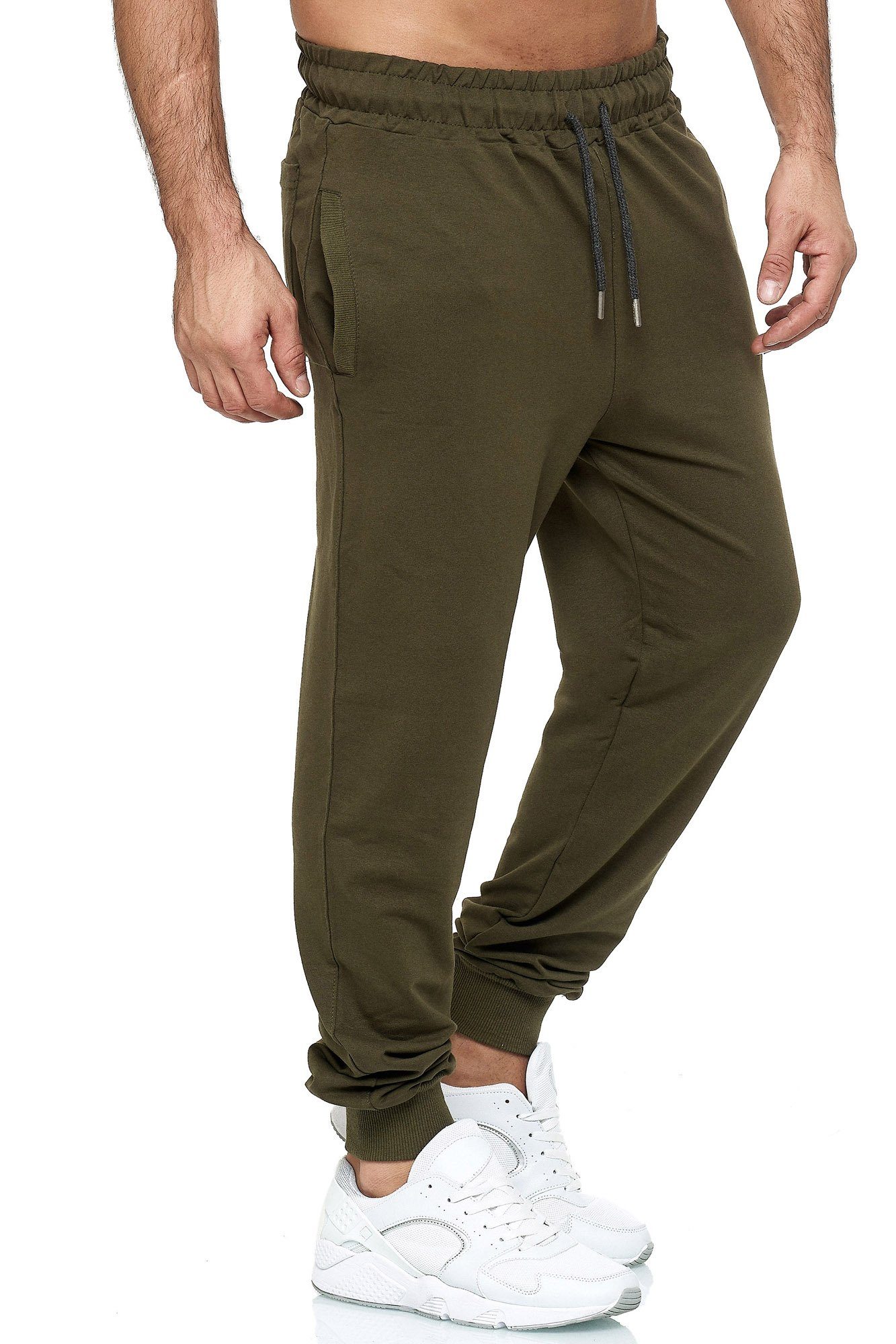 Tazzio Jogginghose 16600 moderne Sporthose khaki