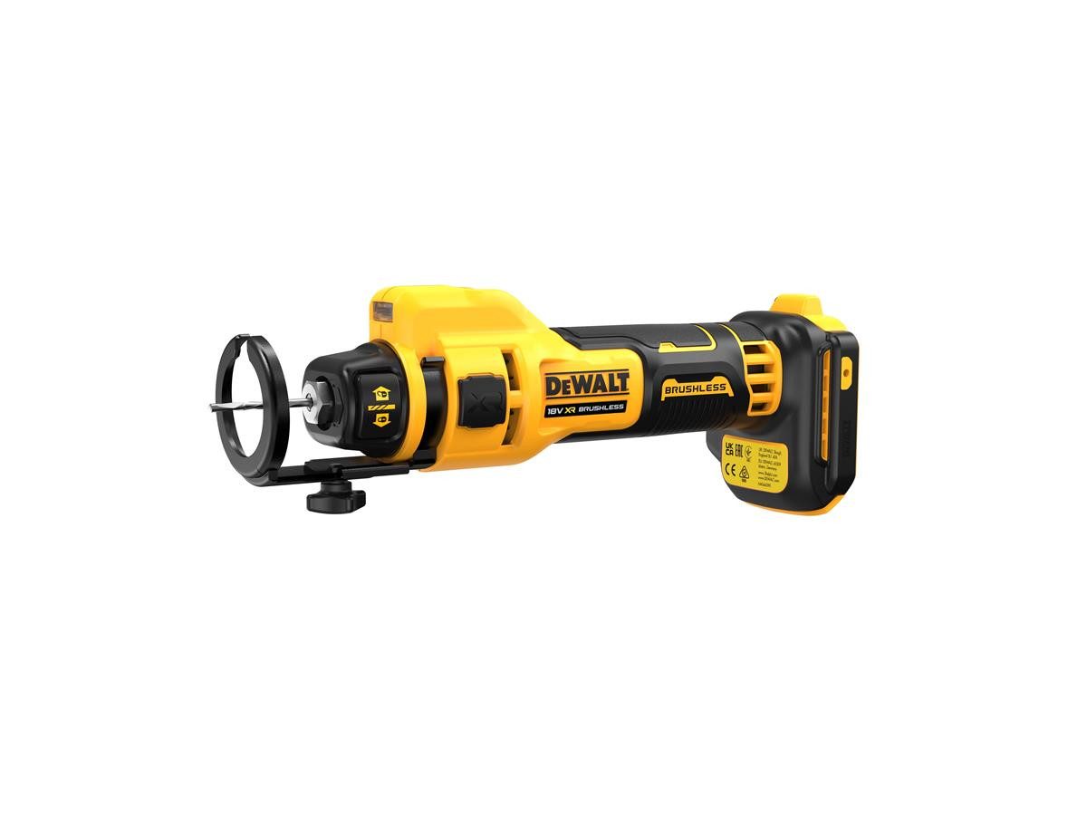 DeWalt Akku-Fräse 18V, Basisv., ohne Akku und Ladegerät, Werkzeugaufnahme: 1/4" und 1/8"