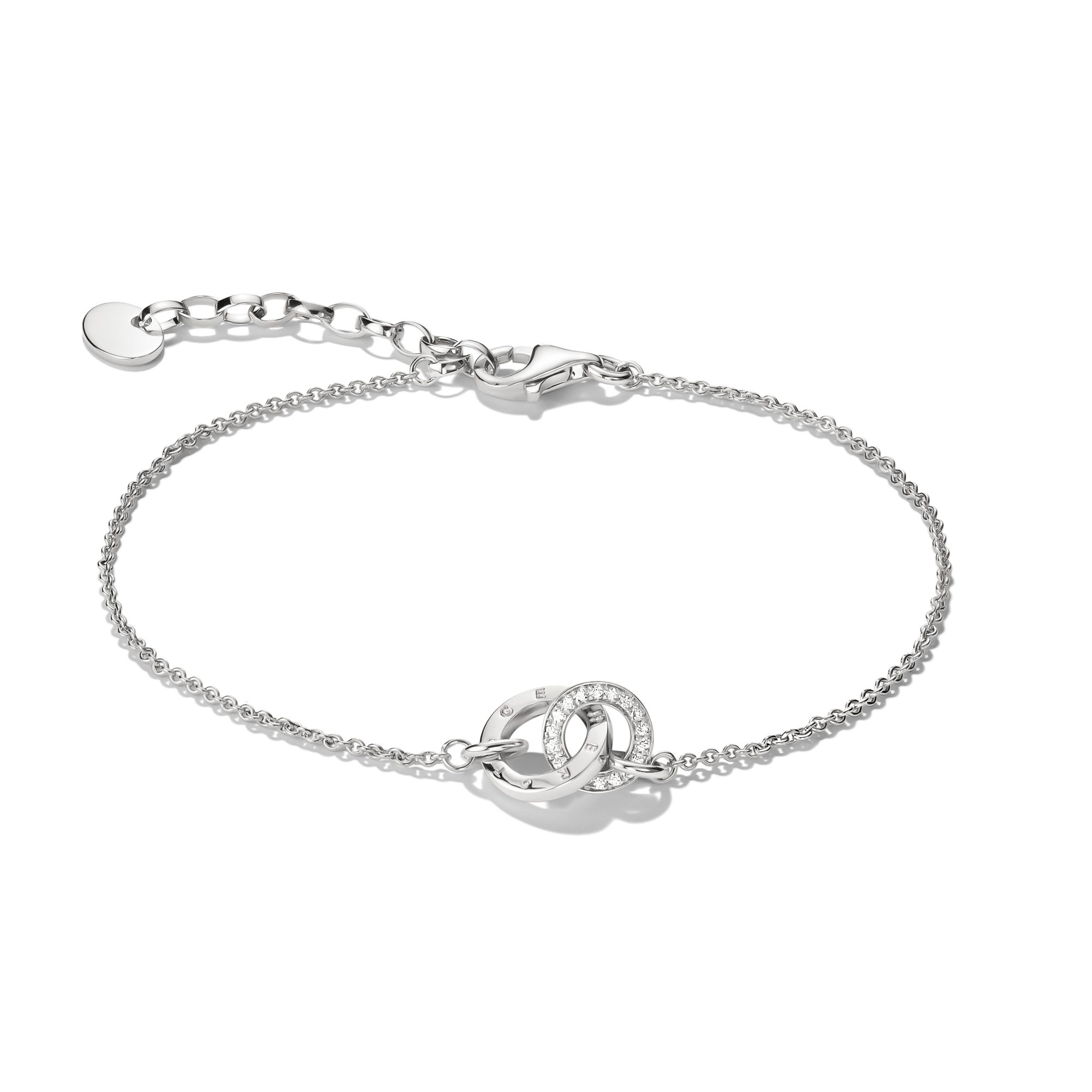 THOMAS SABO Armband Together Armband silber, mit Zirkonia (synth)