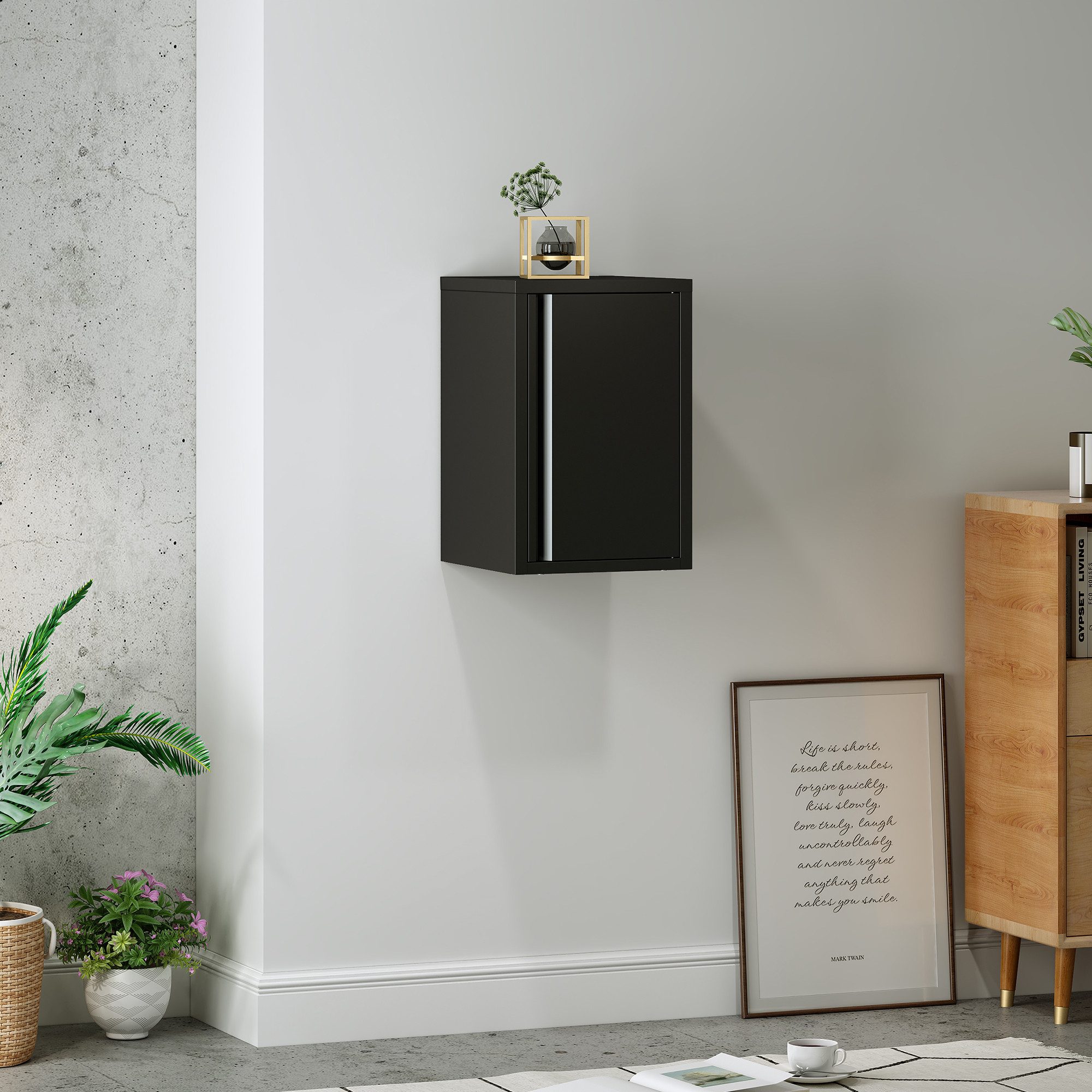 en.casa Hängeschrank »Burlöv« 50 x 33 günstig online kaufen