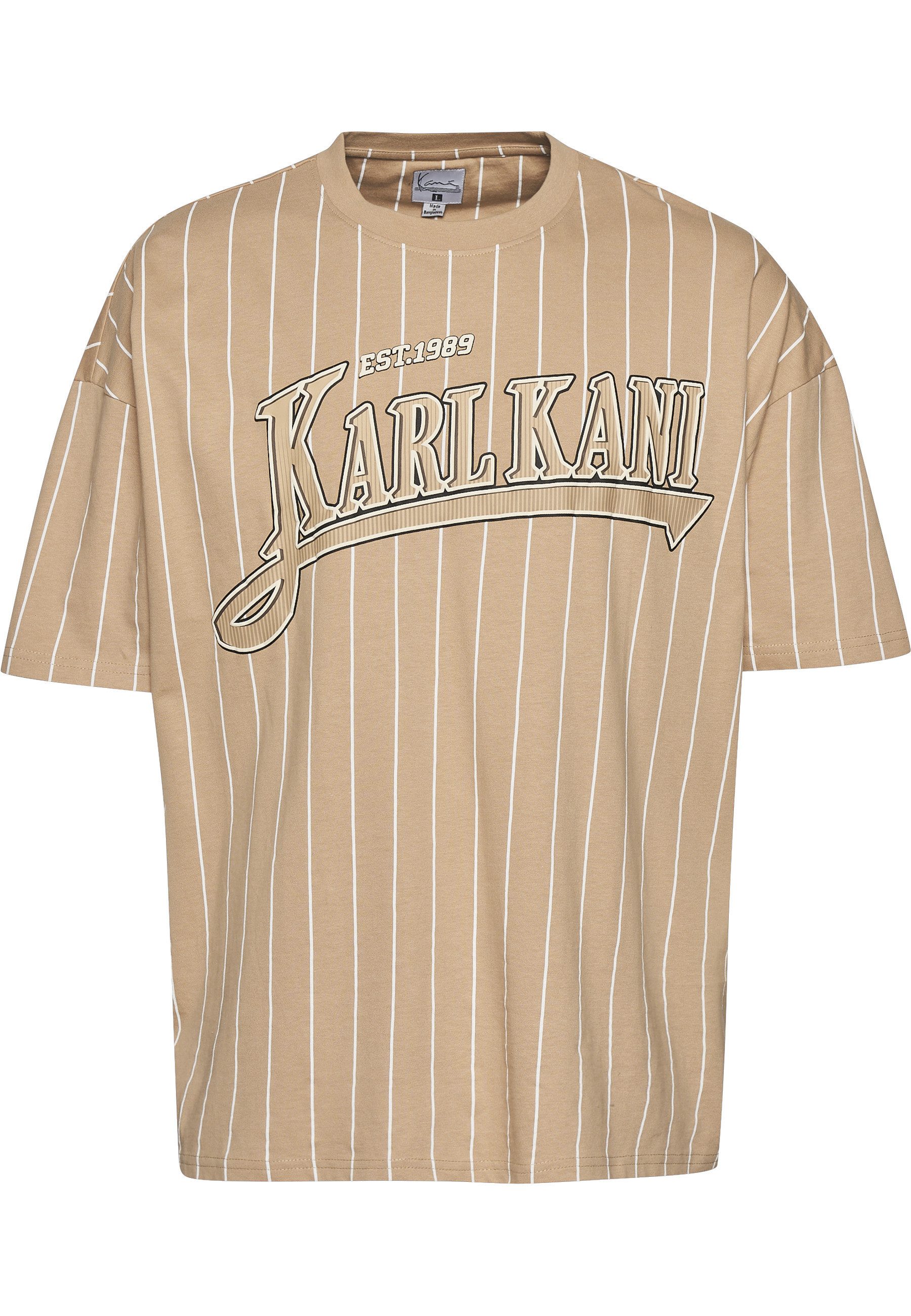 Karl Kani T-Shirt Karl Kani Herren KM234-001-2 KK Trekking Boxy Pinstripe Tee (1-tlg)