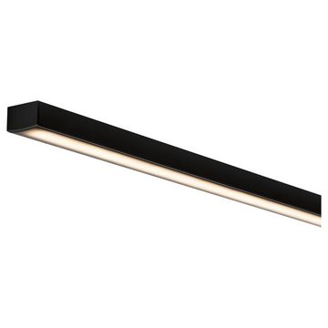 Paulmann LED-Stripe-Profil Square Profil in Schwarz und Schwarz-transparent 2000mm, 1-flammig, LED Streifen Profilelemente