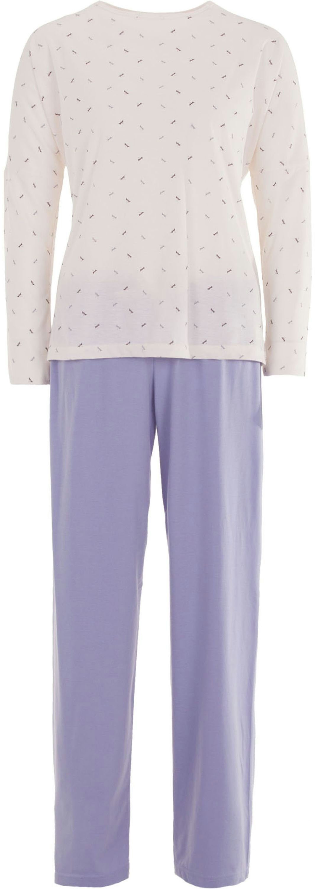 zeitlos Pyjama Pyjama Set Langarm - Libelle