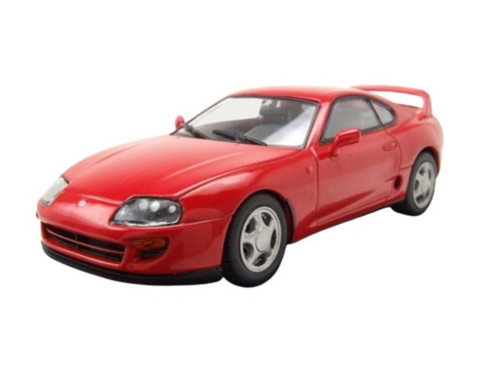 Solido Modellauto Toyota Supra MK4 2001 rot, Maßstab 1:43